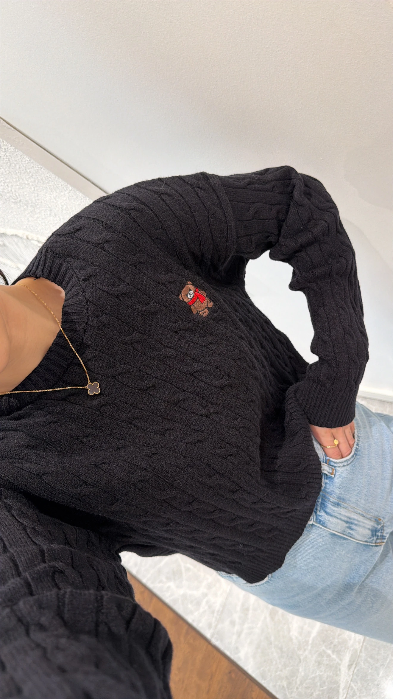 SAÇ ÖRGÜ TRİKO KAZAK