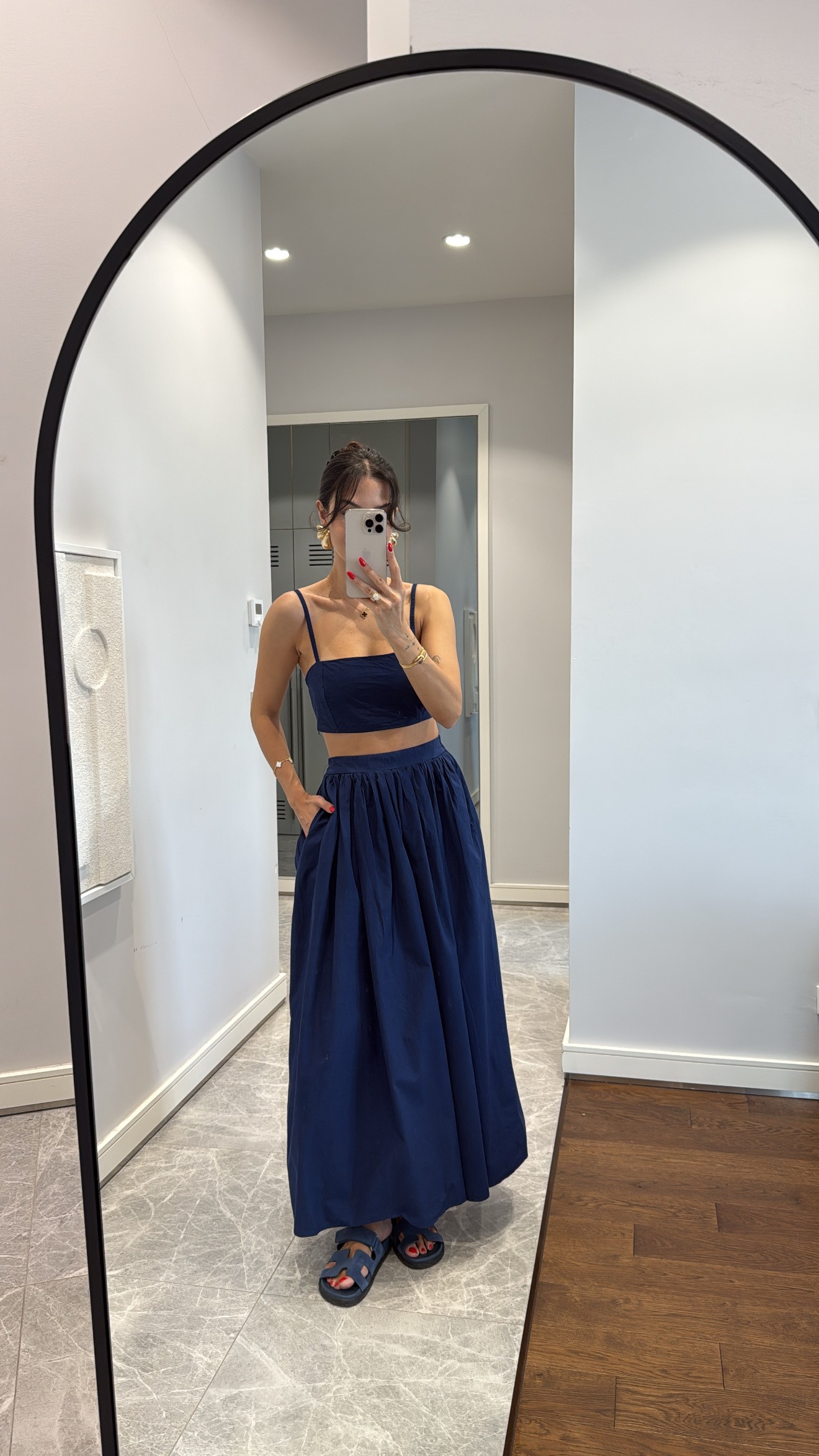 İNCE ASKILI CROP ETEK TAKIM