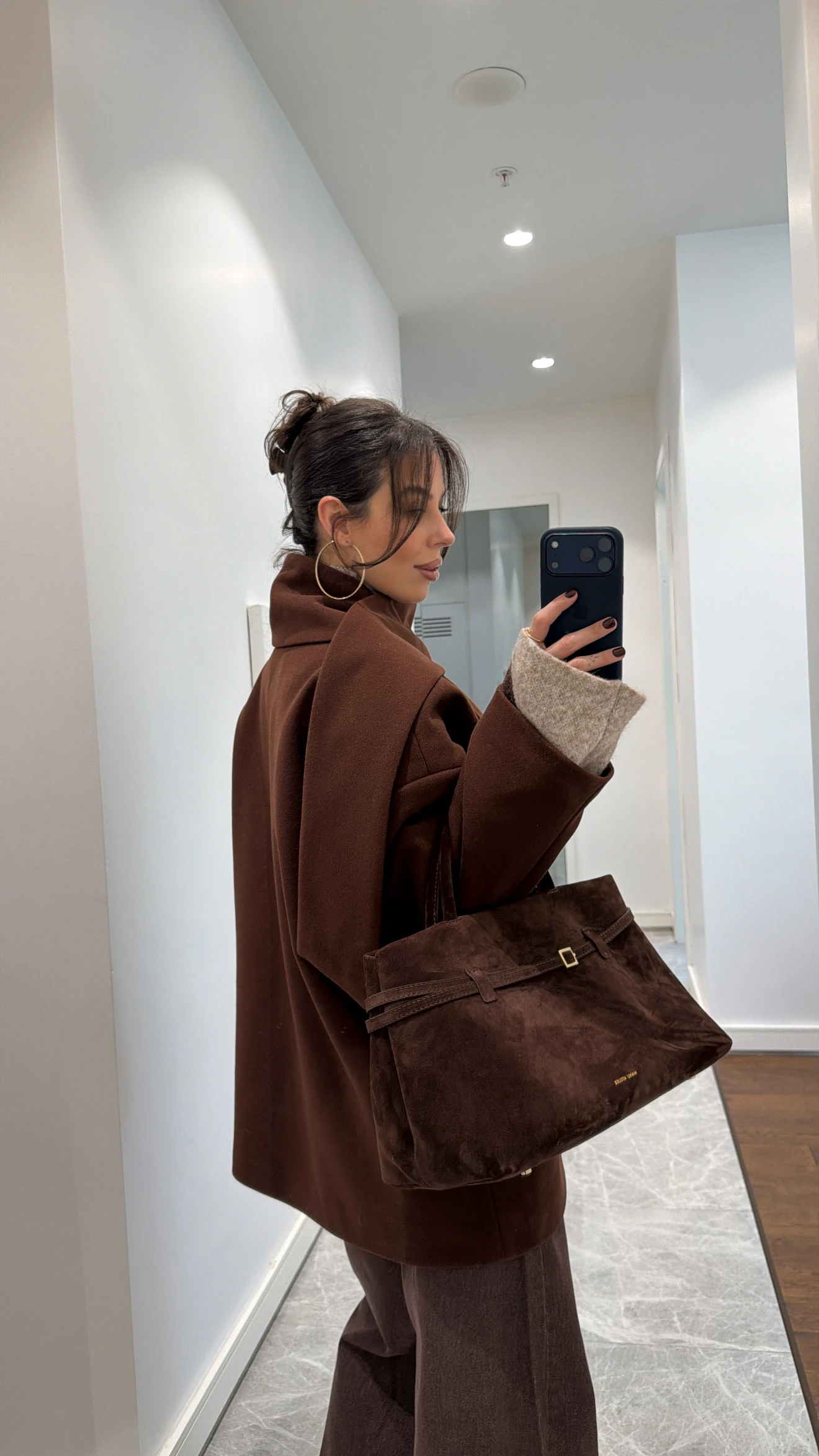 KAŞE ŞAL DETAYLI CEKET