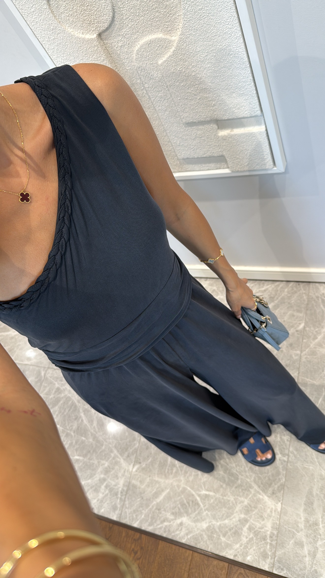 TEK OMUZ DRAPE DETAYLI TULUM