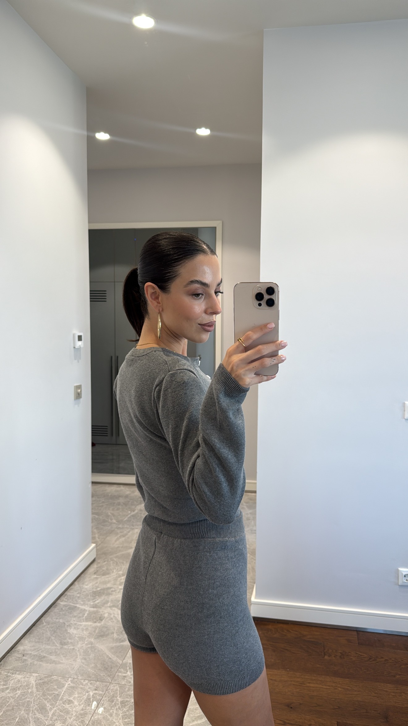 TRİKO BODYSUİT HIRKA ŞORT TAKIM