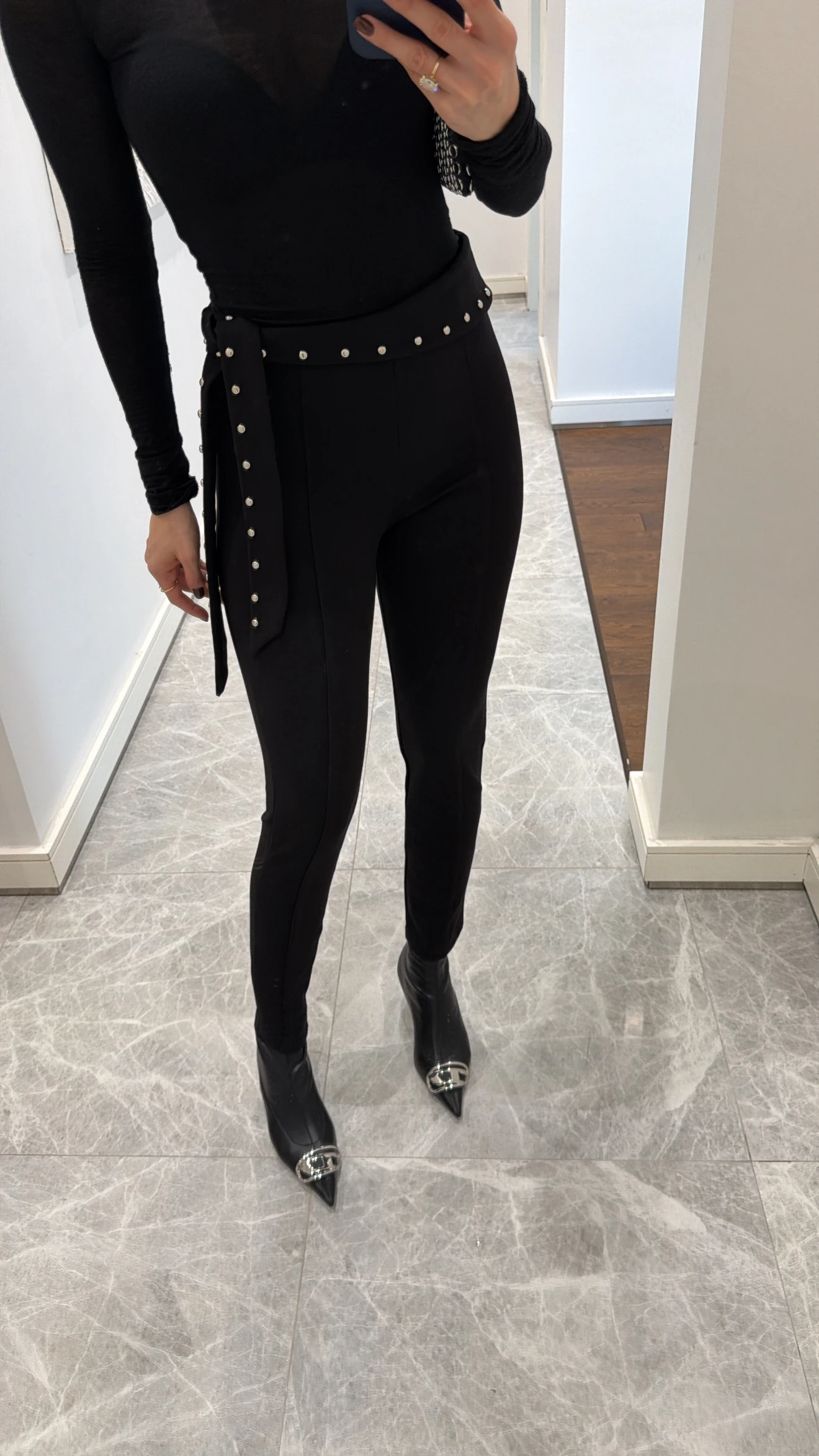 BEL TAŞ İŞLEME DETAYLI TAYT