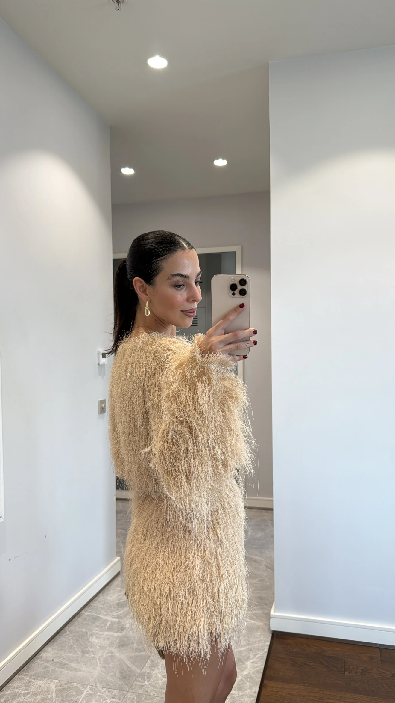 SAÇAKLI BLUZ ETEK TAKIM