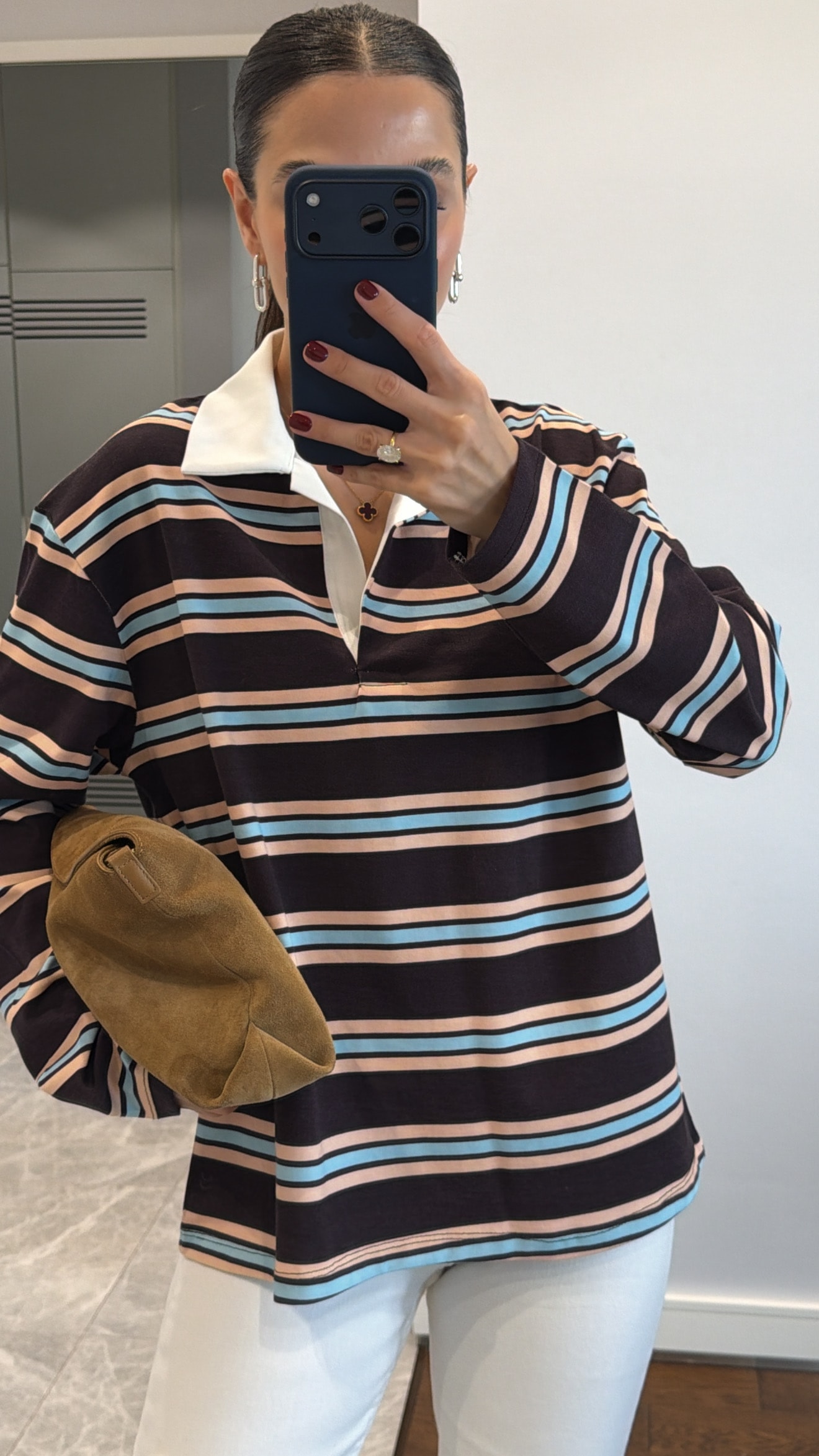 POLO YAKA ÇİZGİLİ TİŞÖRT