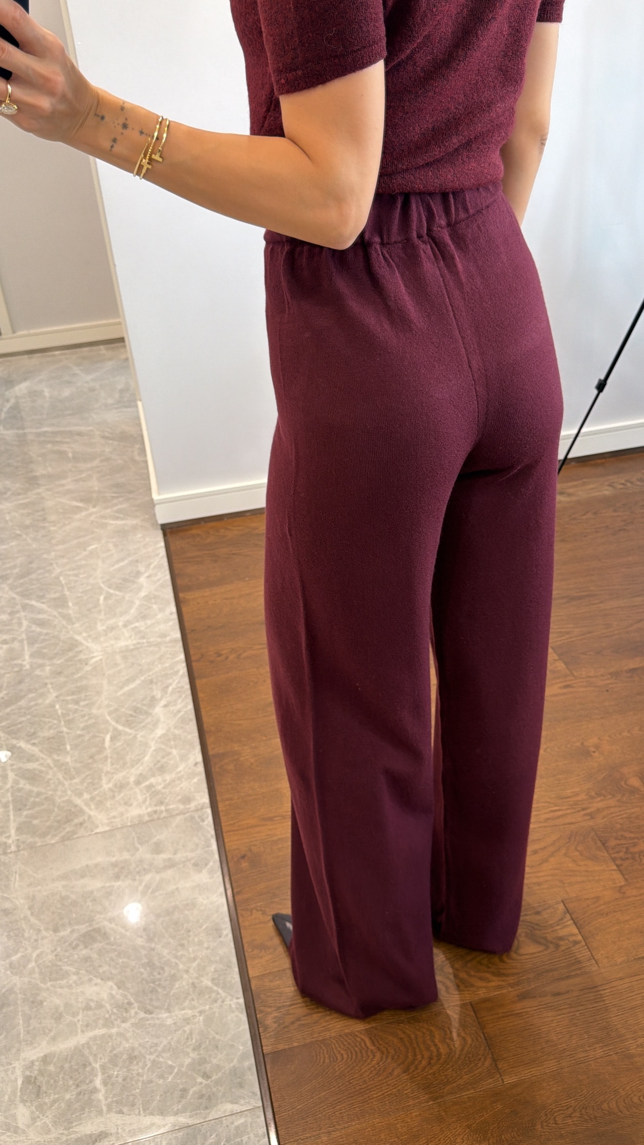 BELİ LASTİKLİ TRİKO PANTOLON