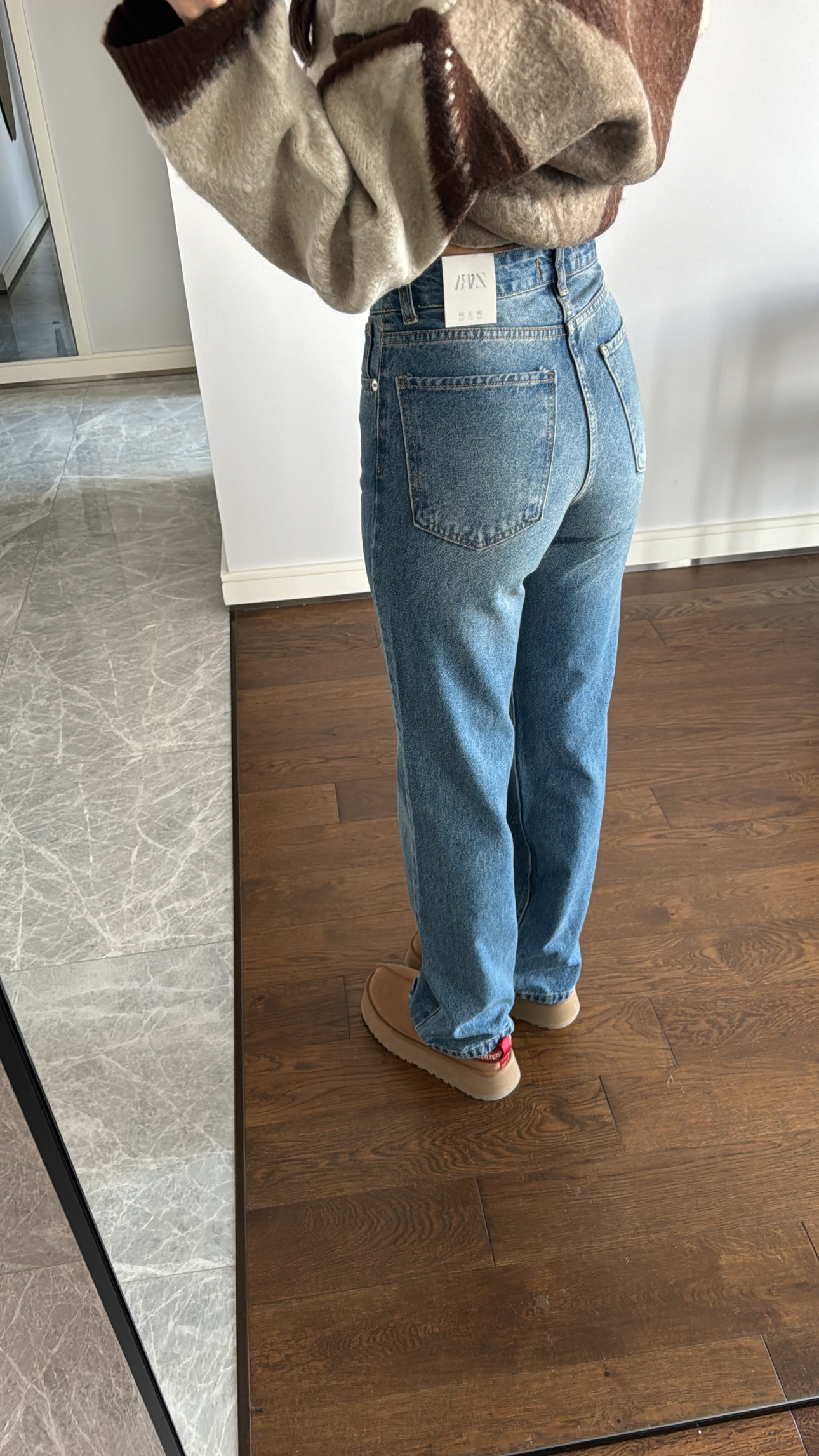 MAVİ STRAİGHT YÜKSEK BEL JEAN