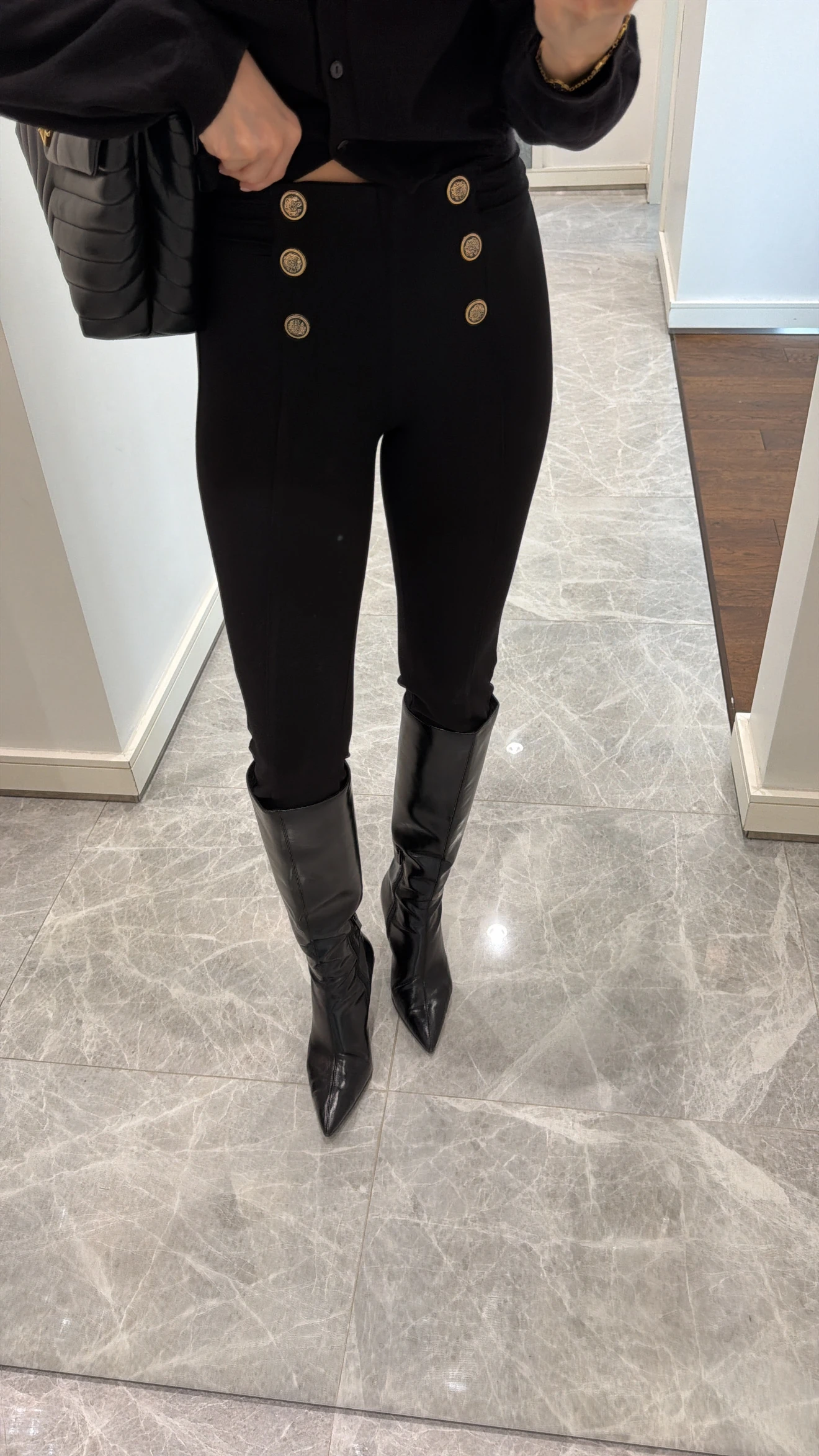 ÖN DİKİŞ DETAYLI ÇELİK TAYT