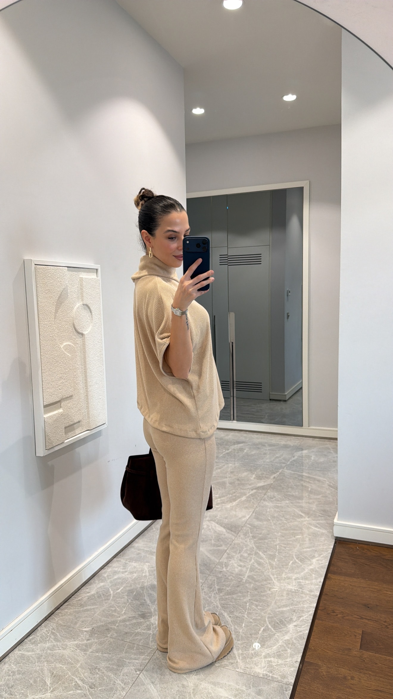 BALIKÇI YAKA FİTİLLİ TRİKO TAKIM