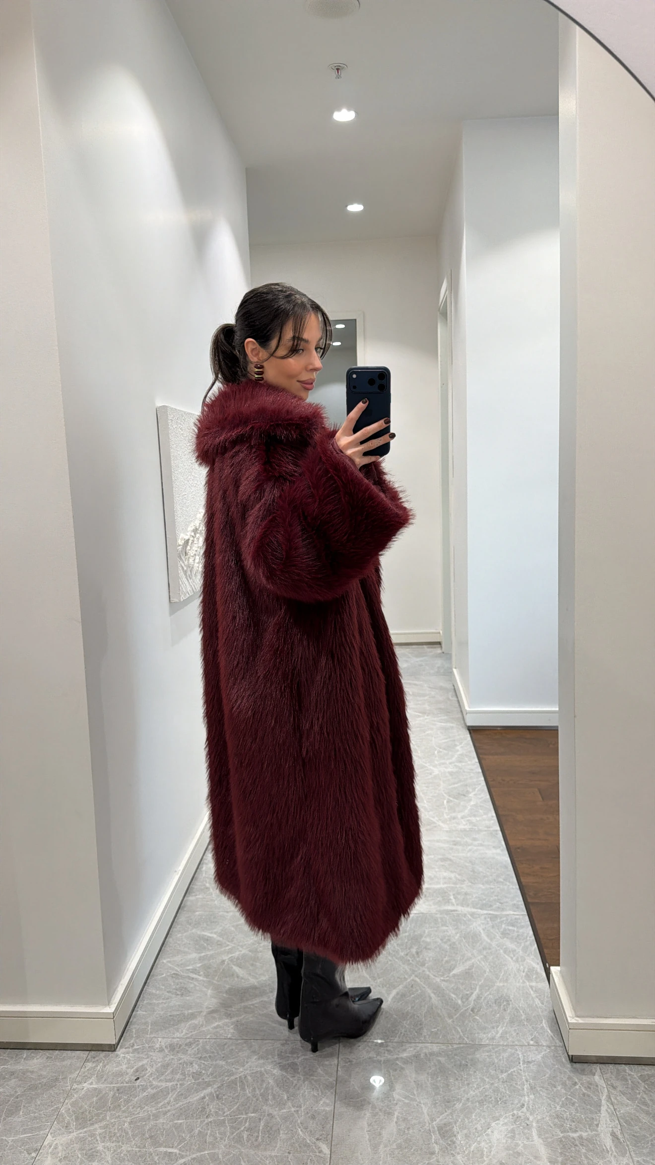 ŞAL YAKA UZUN KÜRK