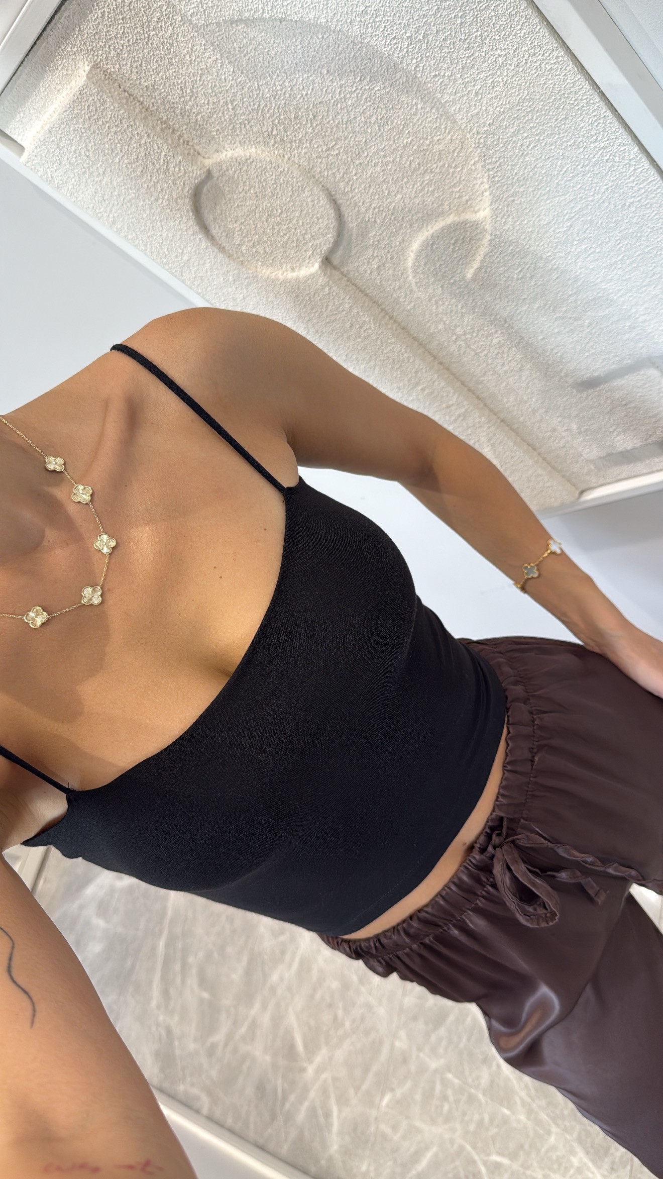 İNCE ASKILI CROP ATLET