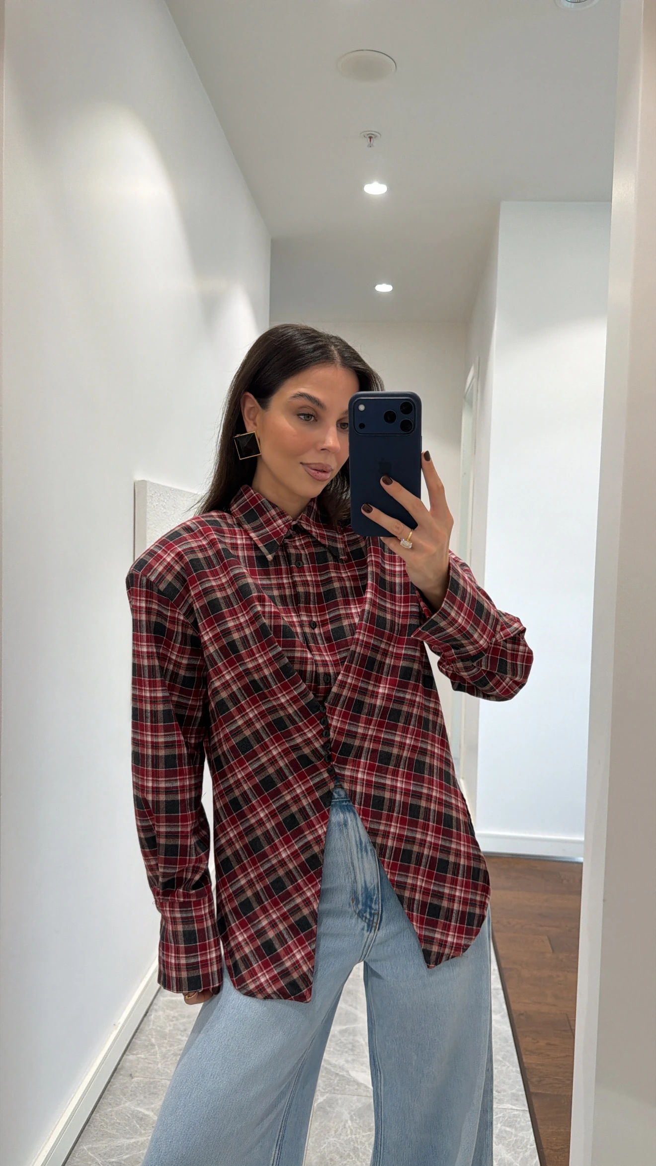 EKOSE DESEN VATKALI GÖMLEK