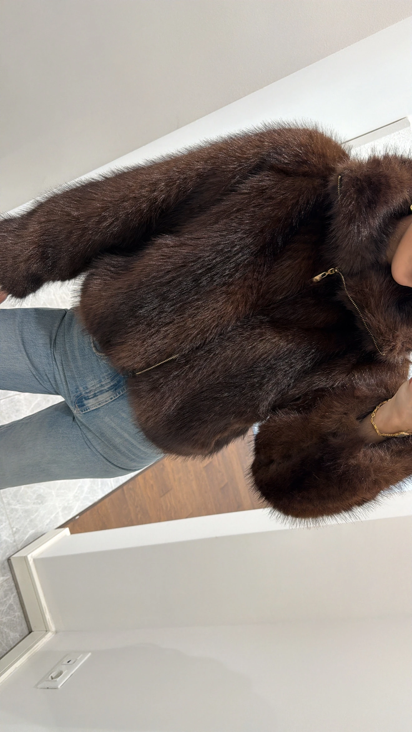 FERMUARLI KÜRK CEKET 