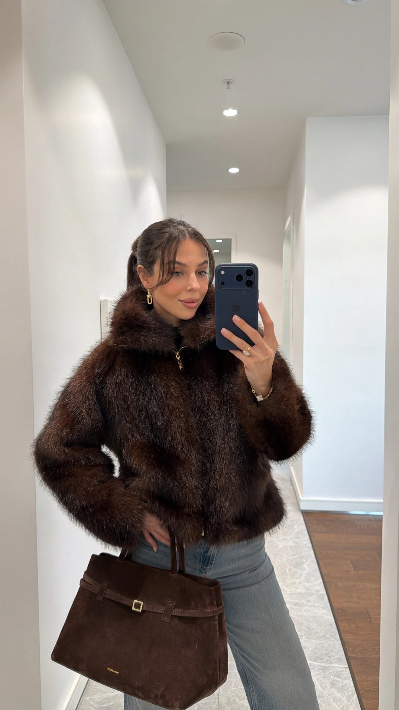 FERMUARLI KÜRK CEKET 