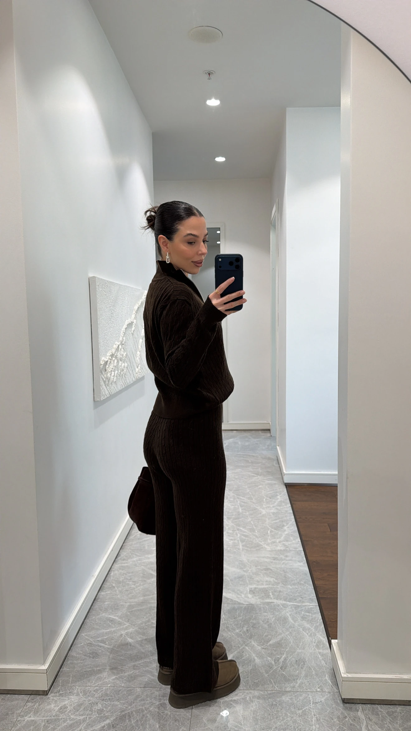 ÖRGÜ DESEN TRİKO TAKIM 