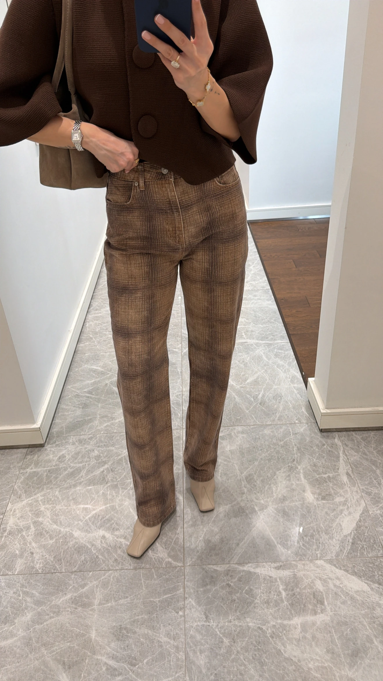 EKOSE BASKI STRAIGHT PANTOLON 