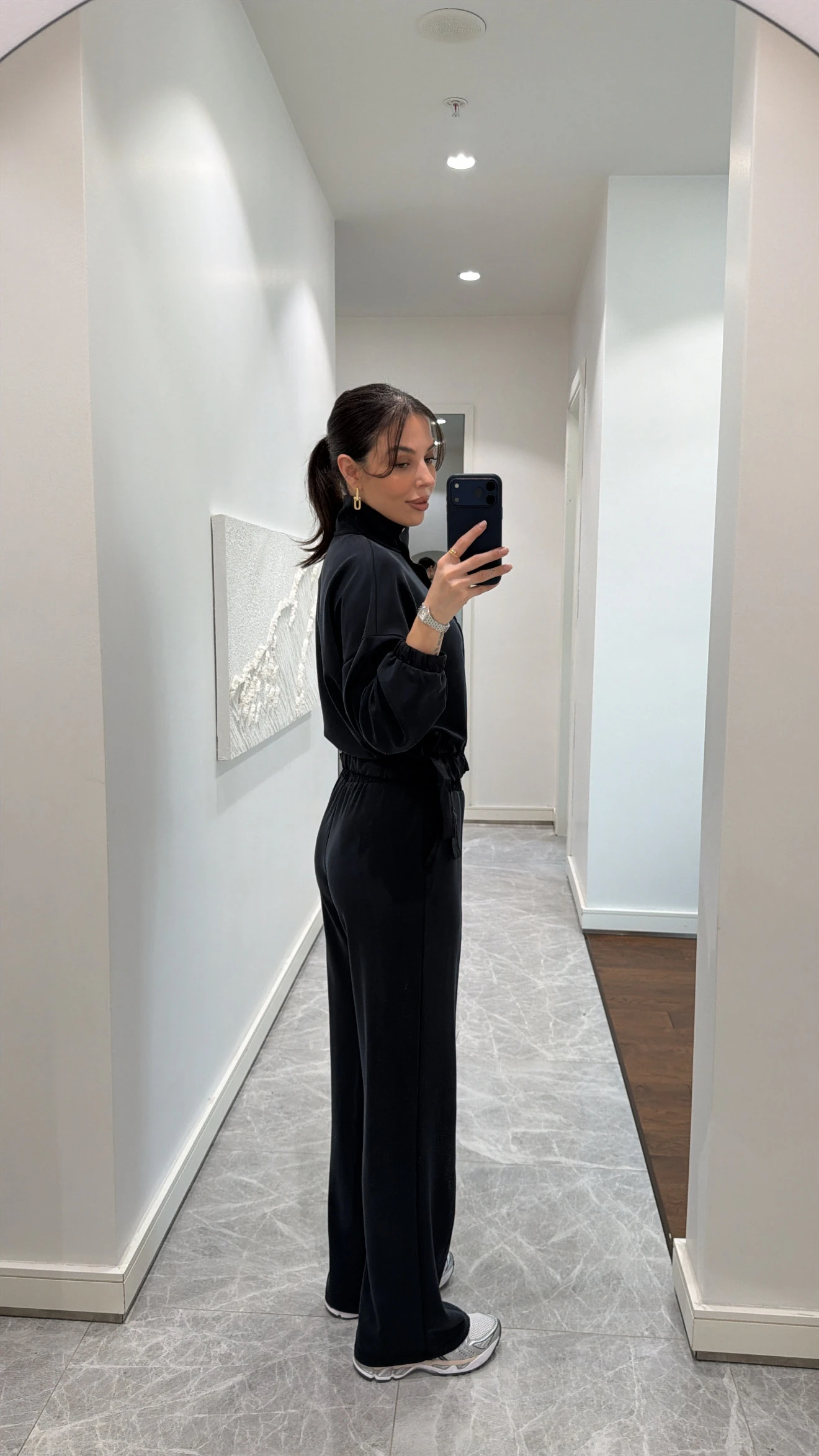 MODAL KUMAŞ DİK YAKA PANTOLON TAKIM 