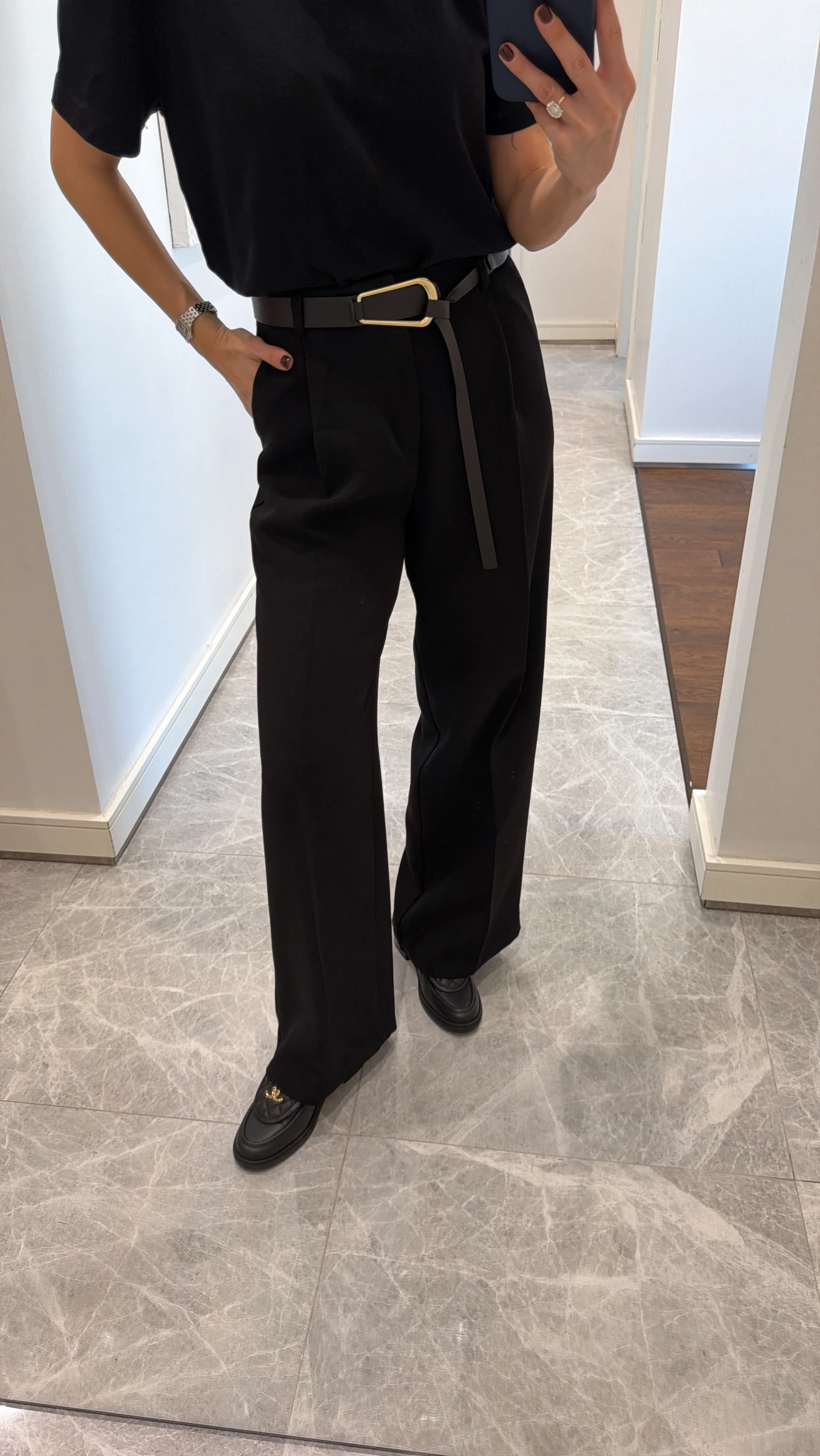 BOL PAÇA KEMERLİ PANTOLON 