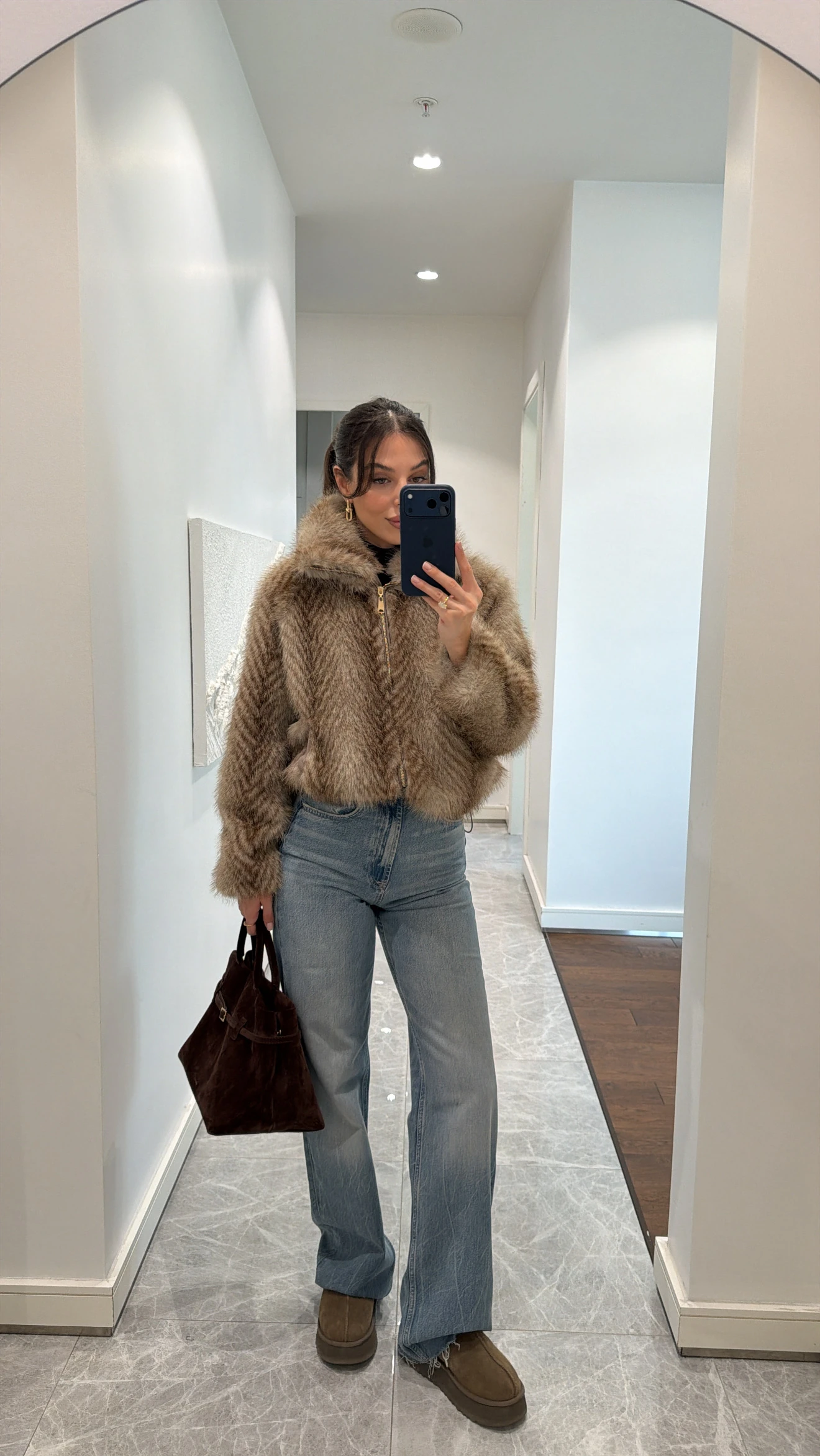 FERMUARLI KÜRK CEKET 