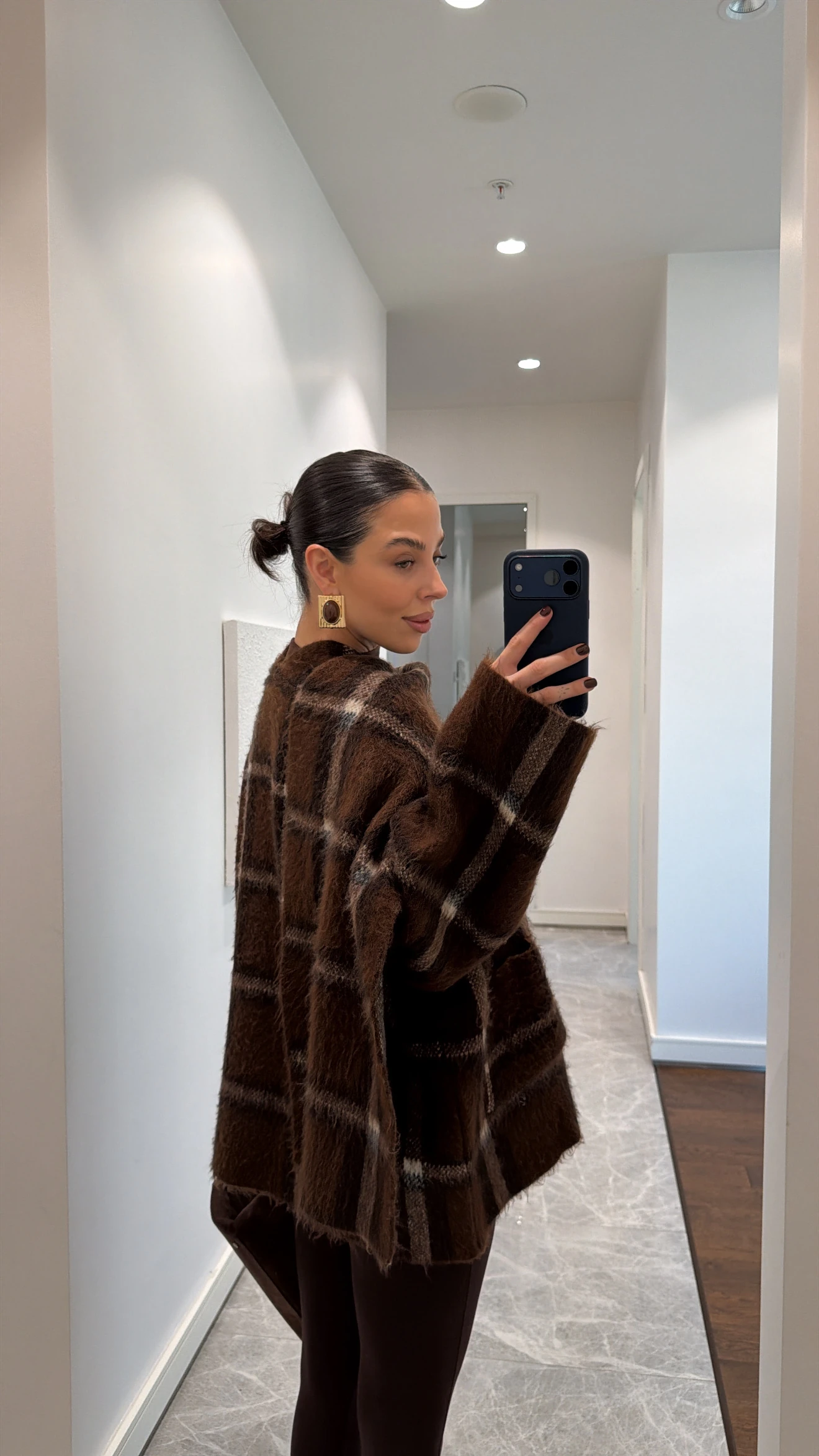 KARELİ ATKILI KISA ÖRGÜ KABAN