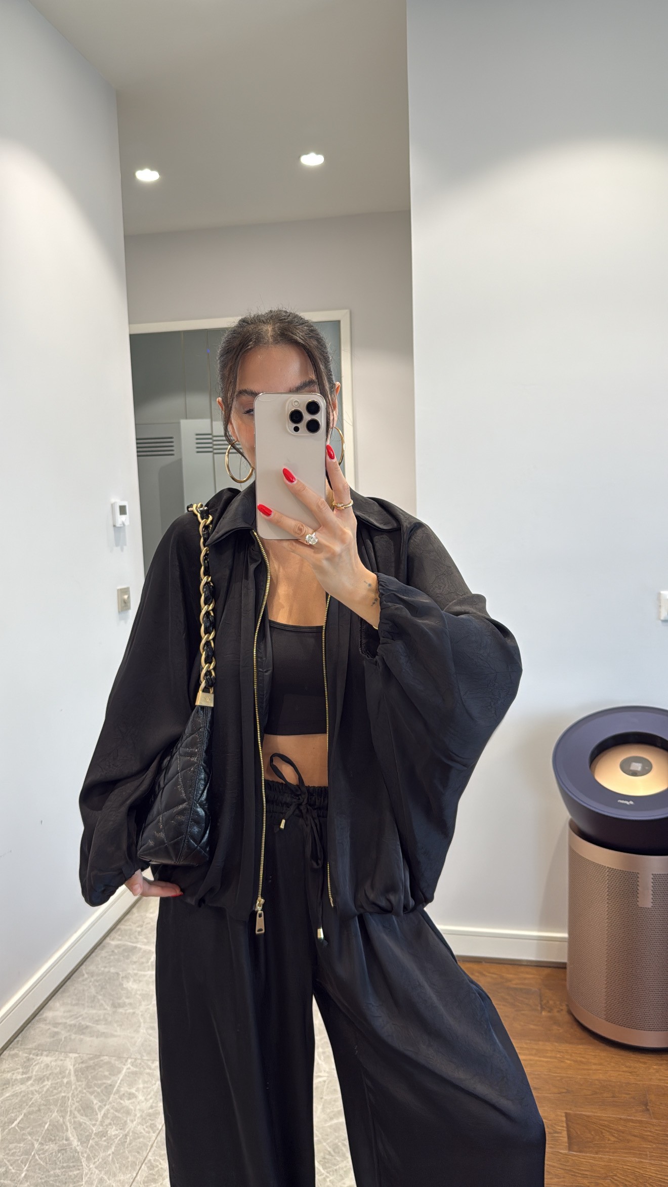 SATEN BOMBER CEKET PANTOLON TAKIM