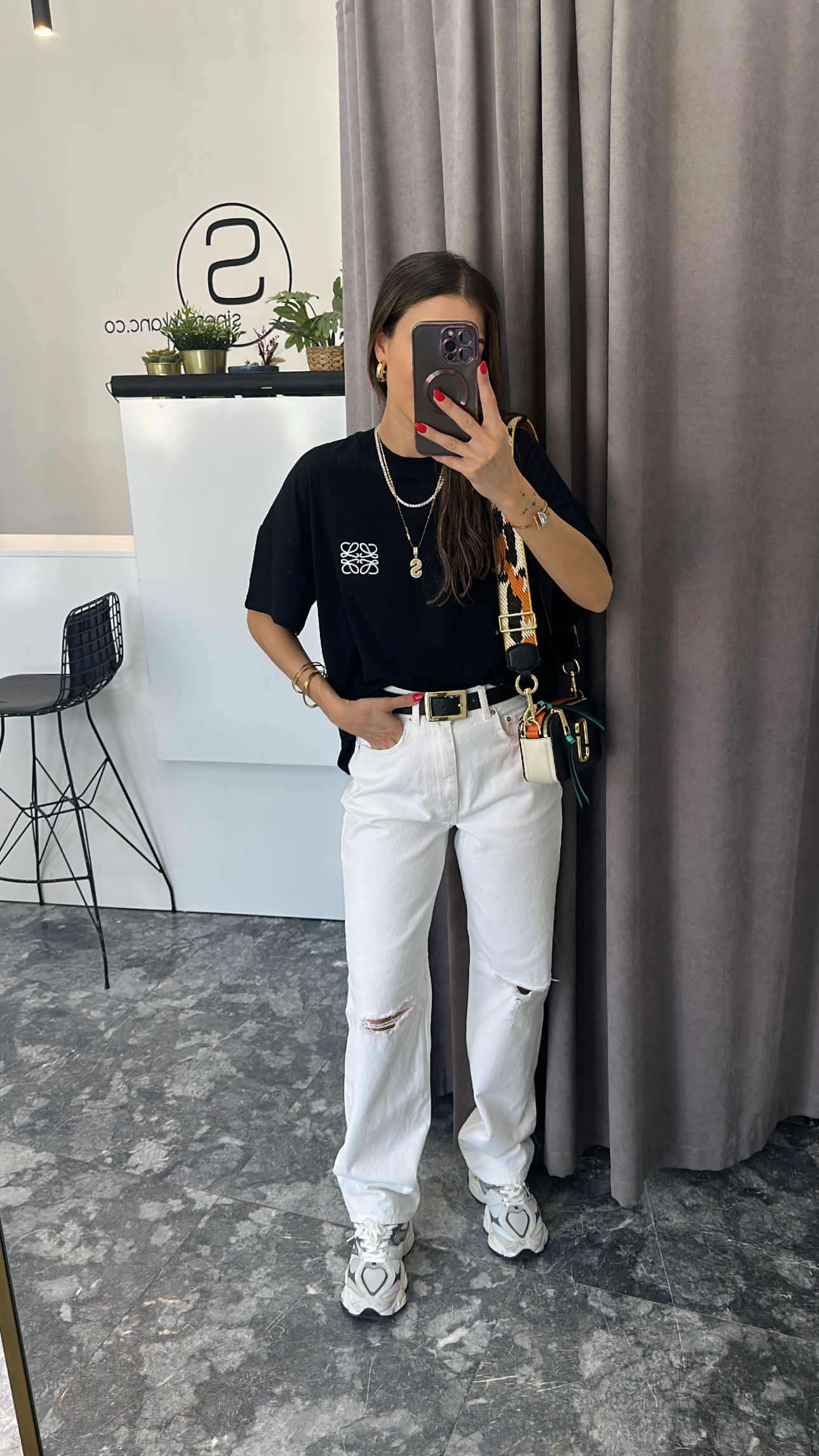 kot kumaş dizleri yırtık ara bel beyaz jean