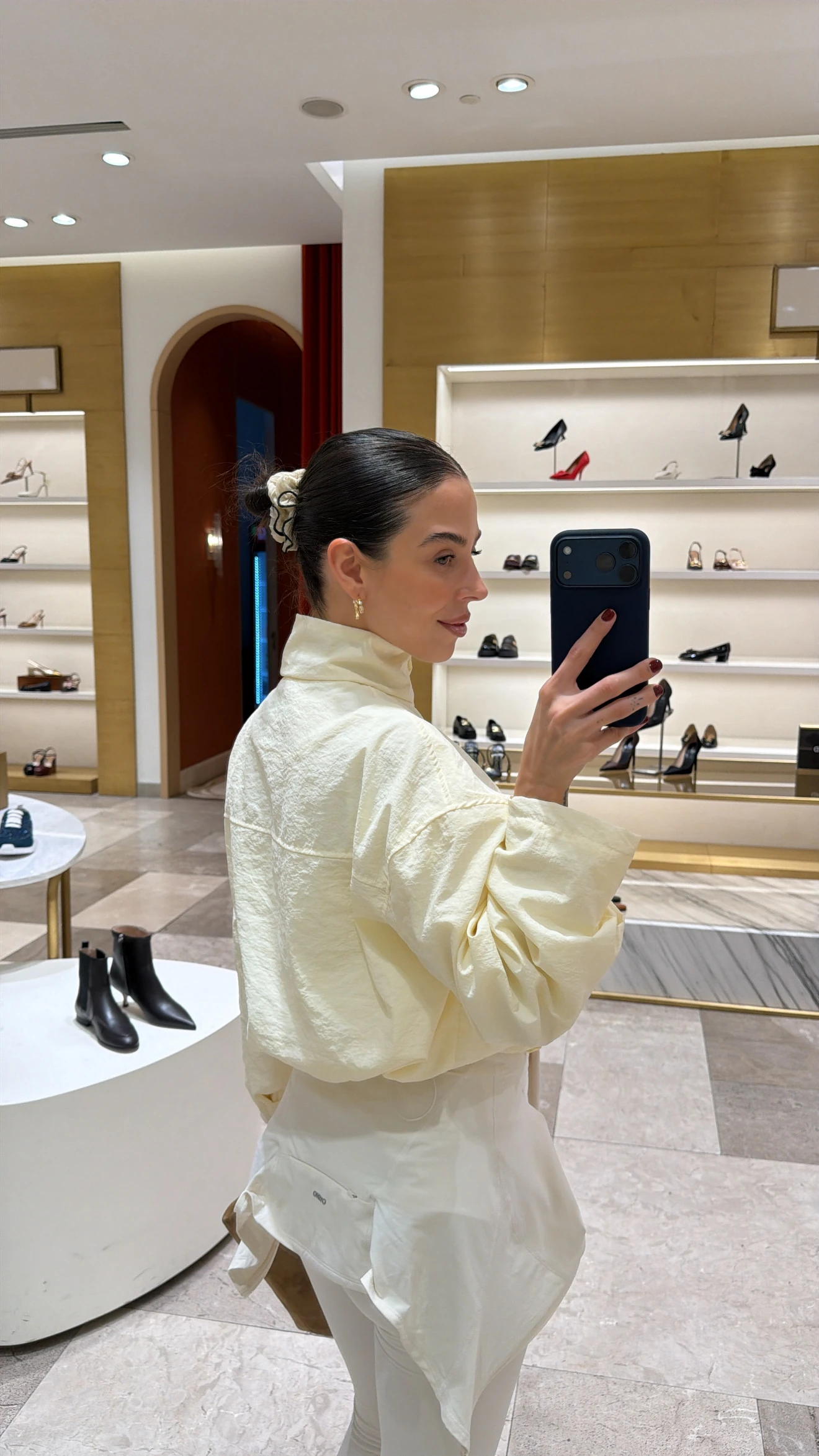 EKRU DİK YAKA BOMBER RÜZGARLIK