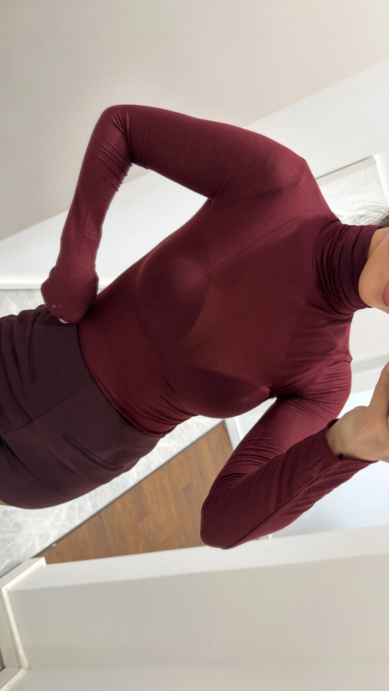 BALIKÇI YAKA KAŞMİR BLUZ