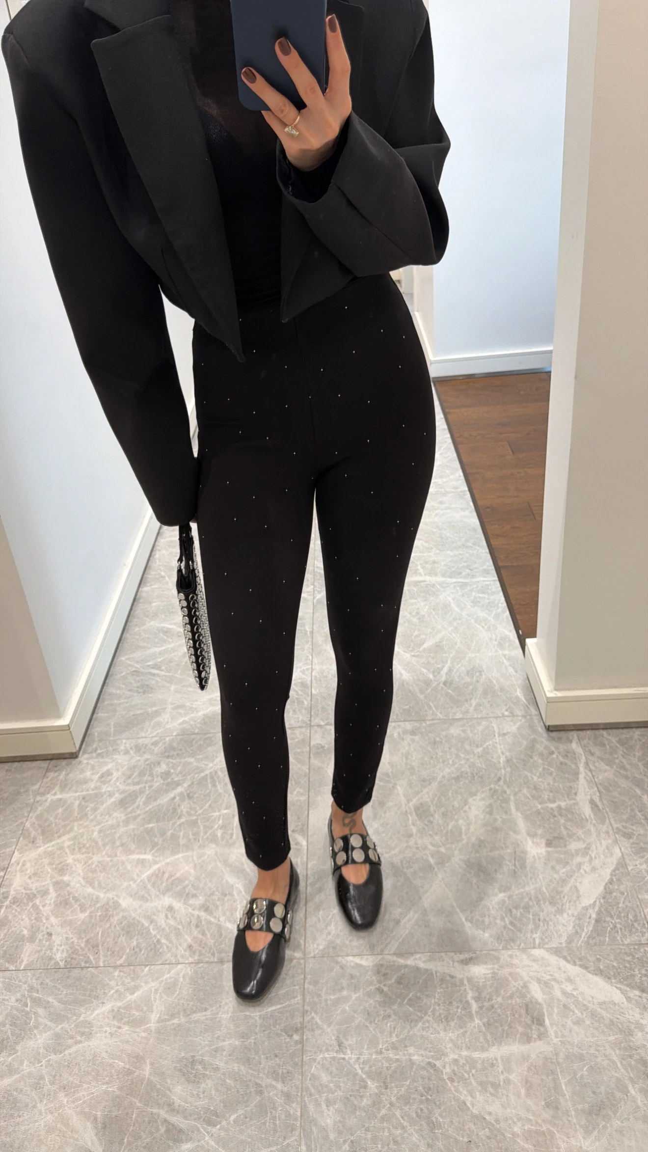 TAŞ İŞLEMELİ TAYT