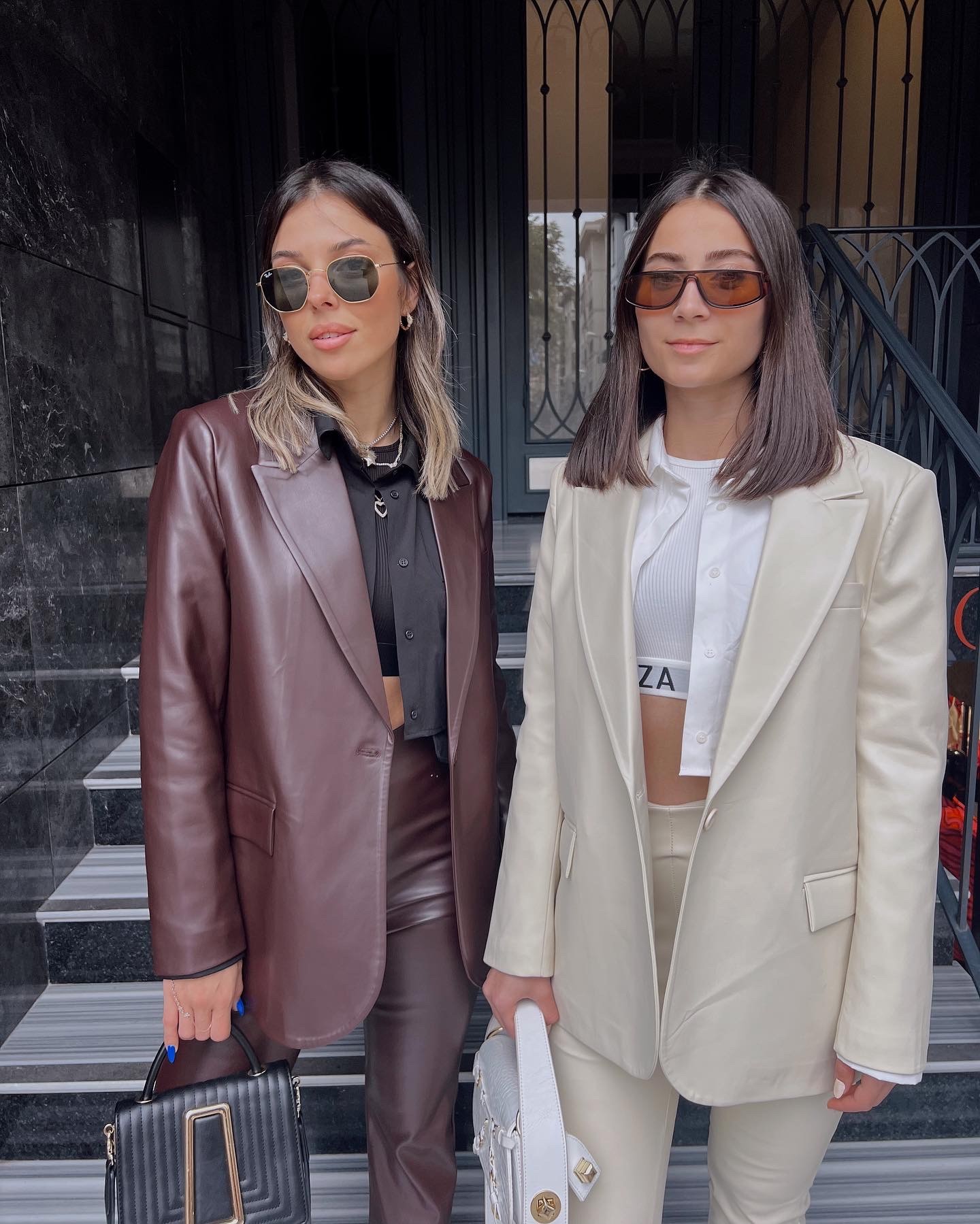 Bordo deri parlak astarlı deri blazer ceket