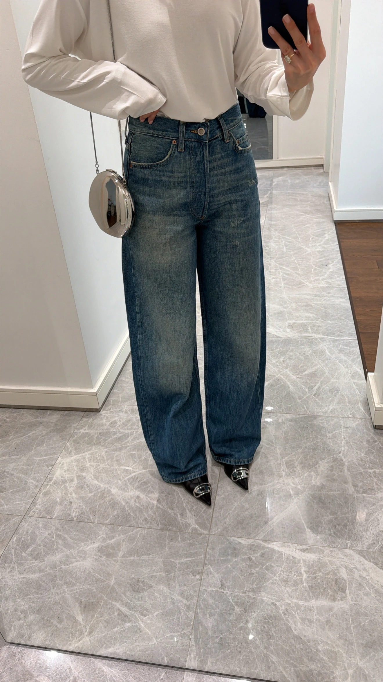 VİNTAGE YÜKSEK BEL JEAN