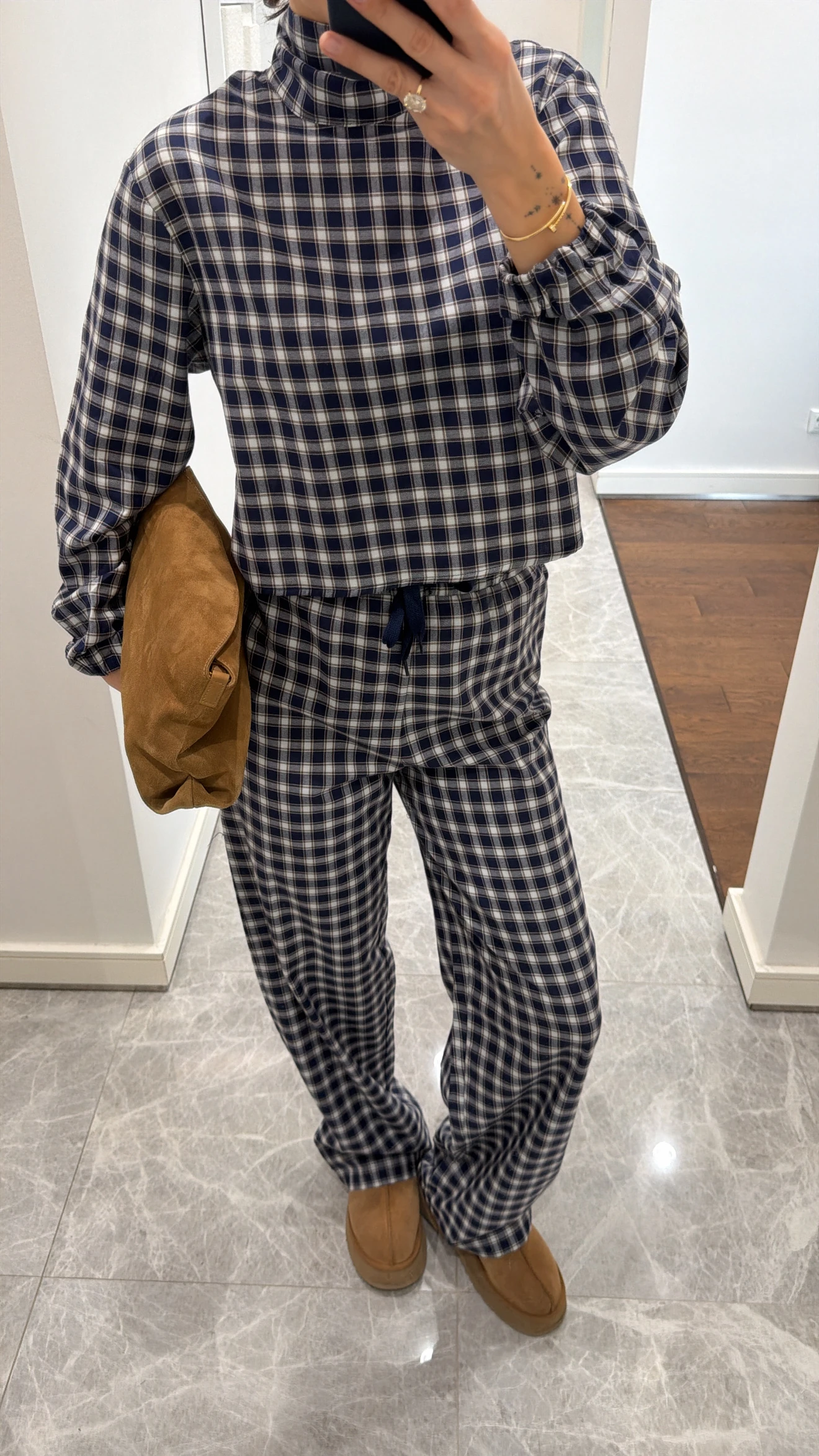 EKOSE DESEN BALIKÇI YAKA TAKIM