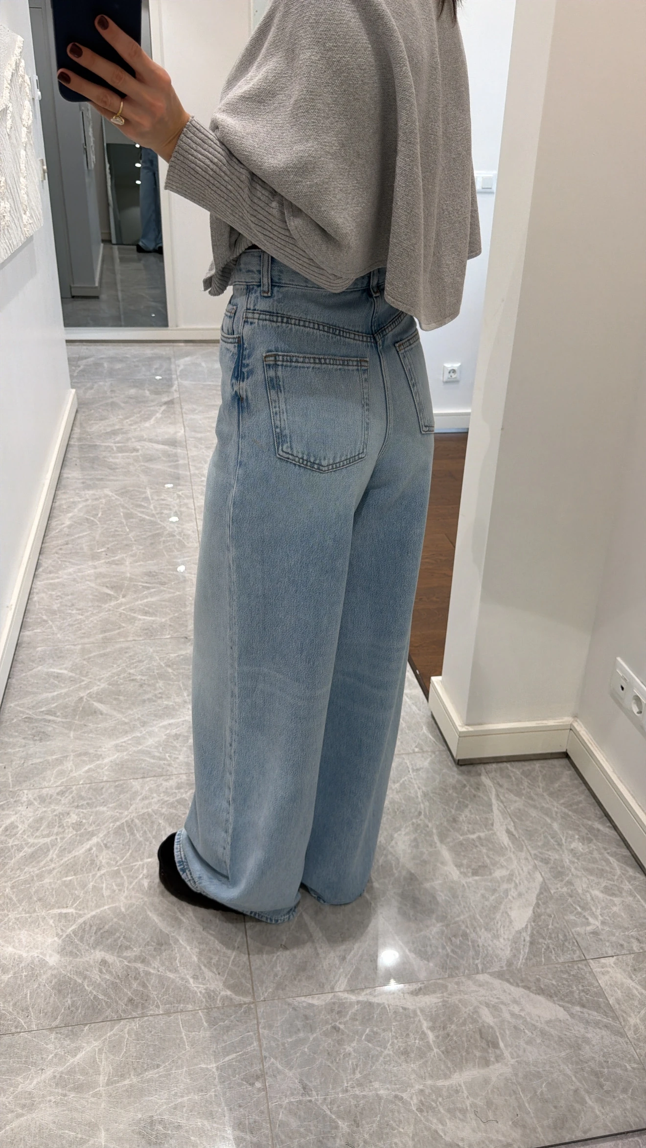 AÇIK MAVİ PALAZZO JEAN