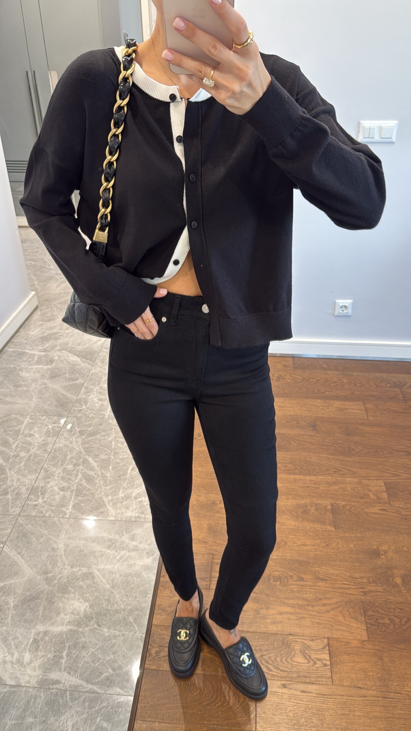 SİYAH  YÜKSEK BEL SKİNNY JEAN