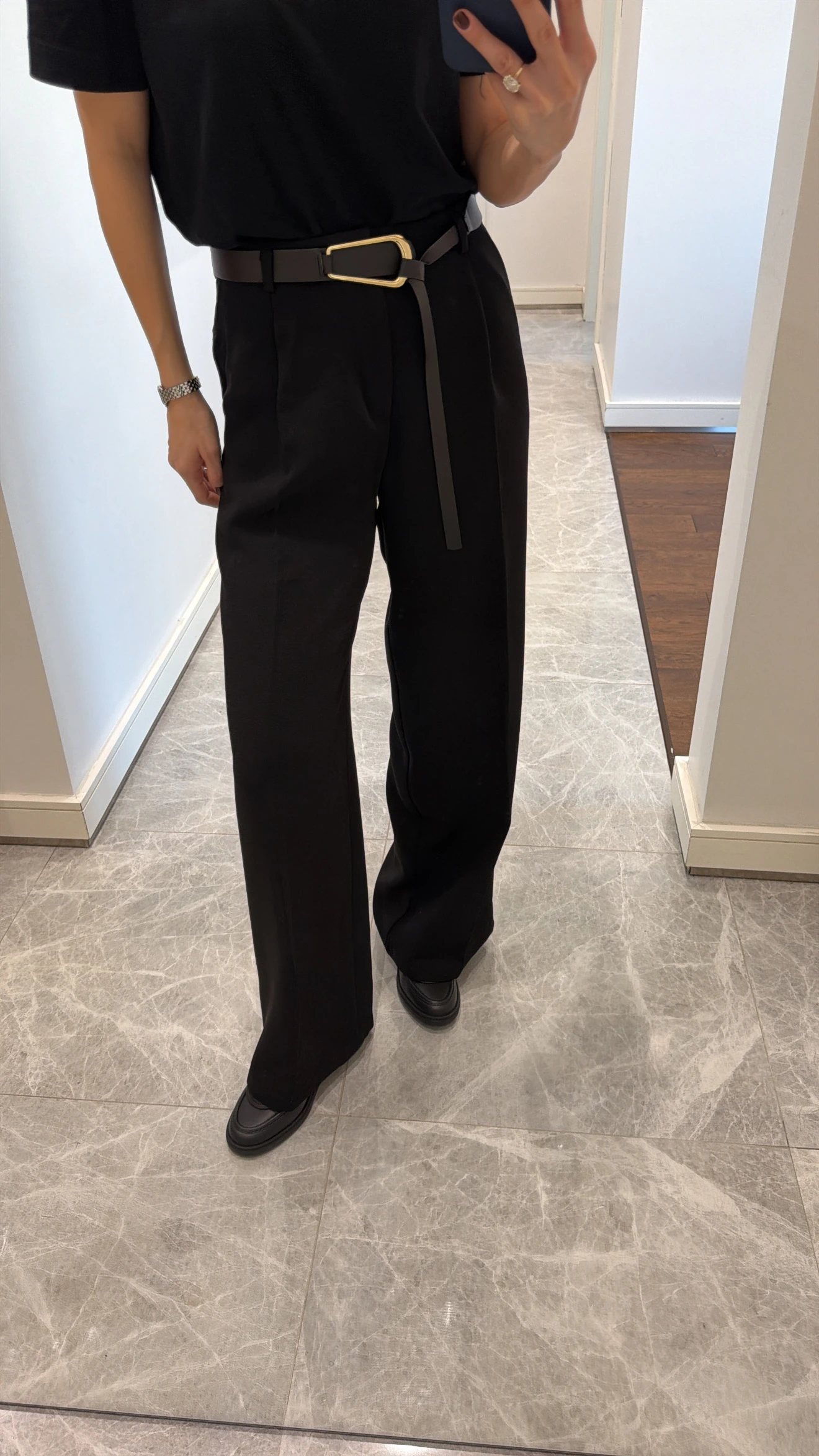 BOL PAÇA KEMERLİ PANTOLON 