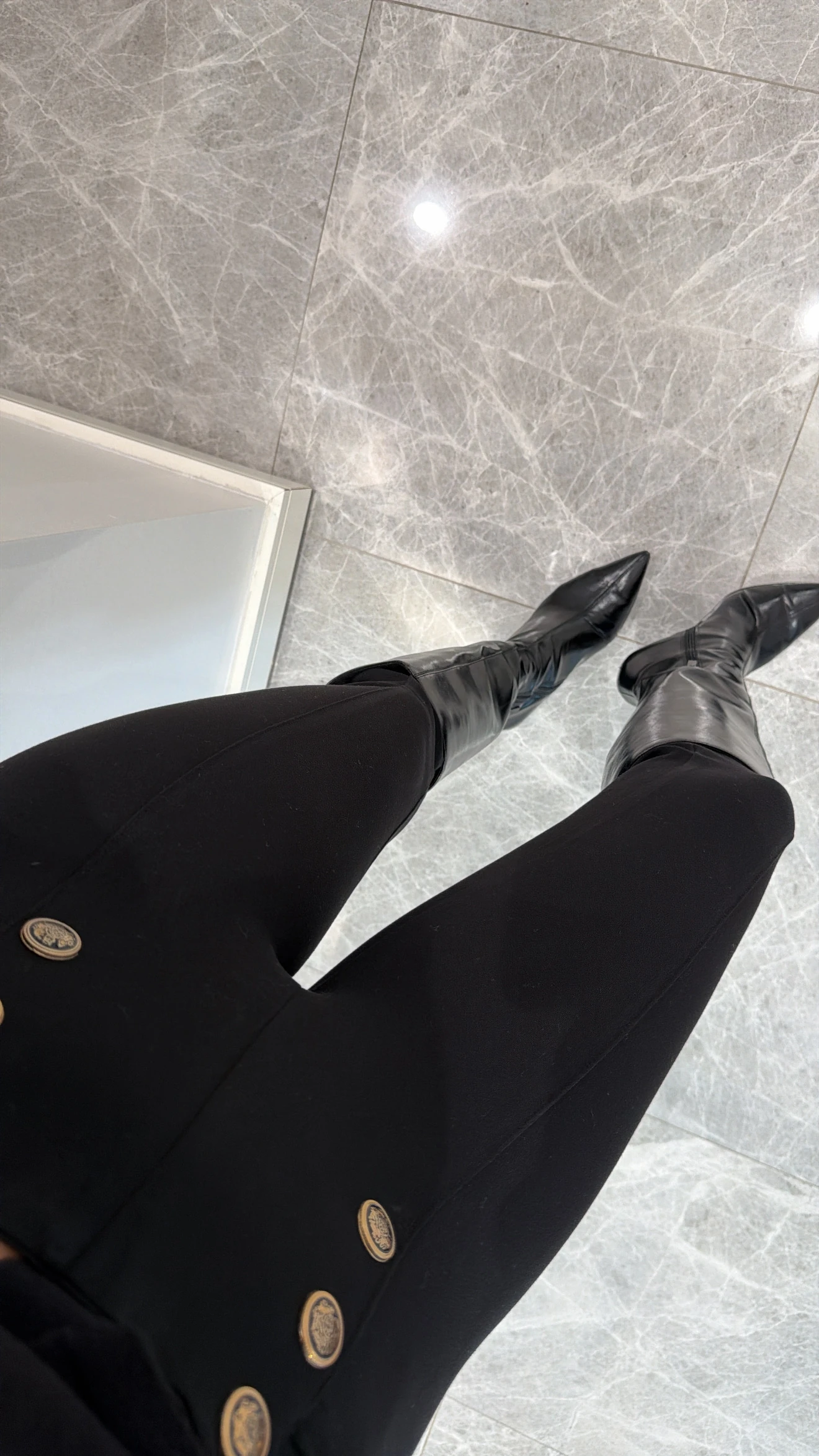 ÖN DİKİŞ DETAYLI ÇELİK TAYT