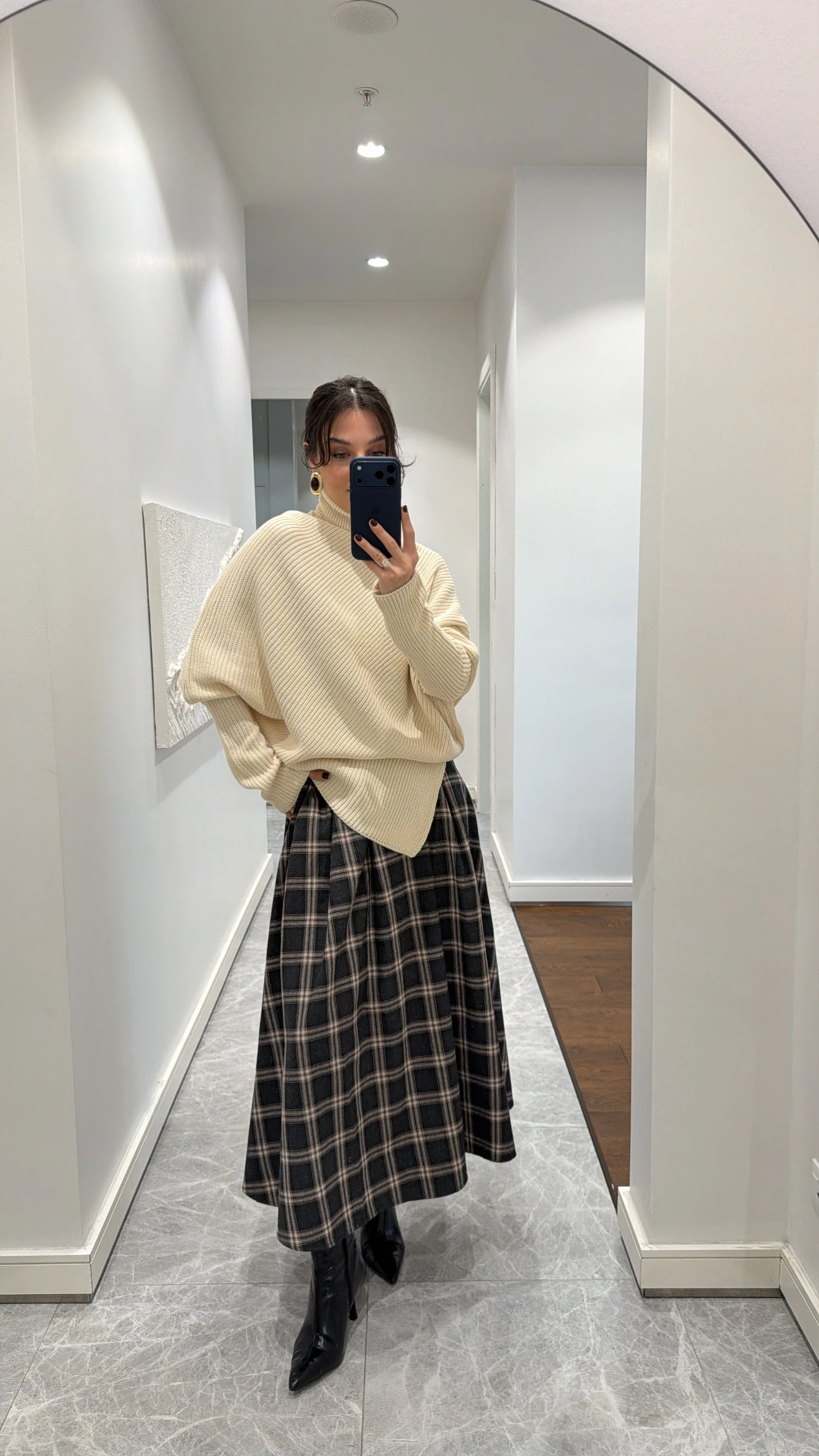 ASİMETRİK TRİKO KAZAK