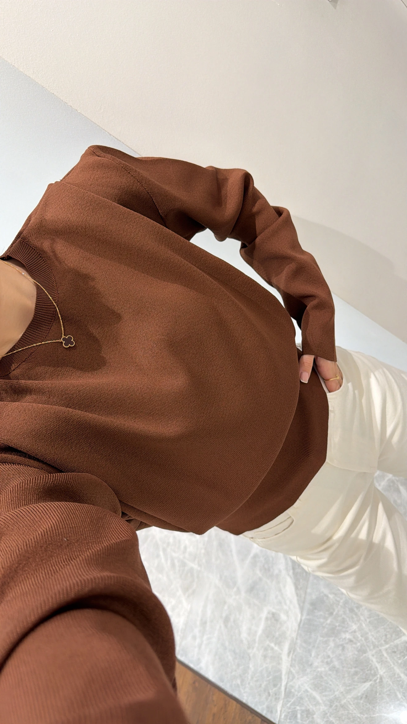 OMUZU VATKALI TRİKO KAZAK