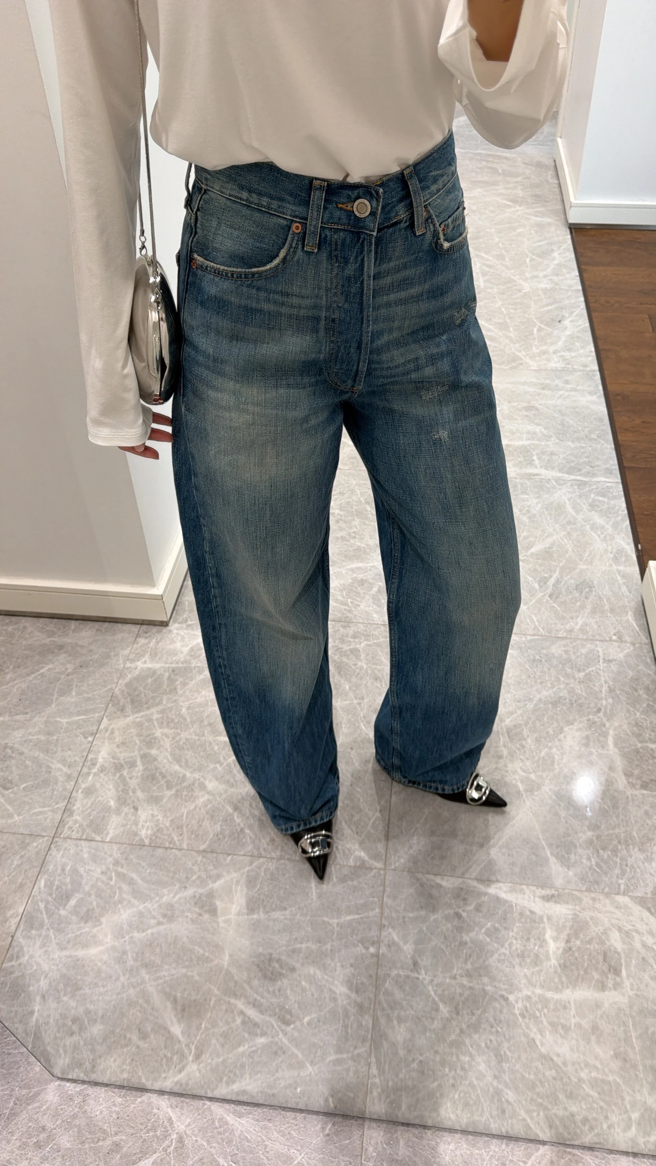 VİNTAGE YÜKSEK BEL JEAN