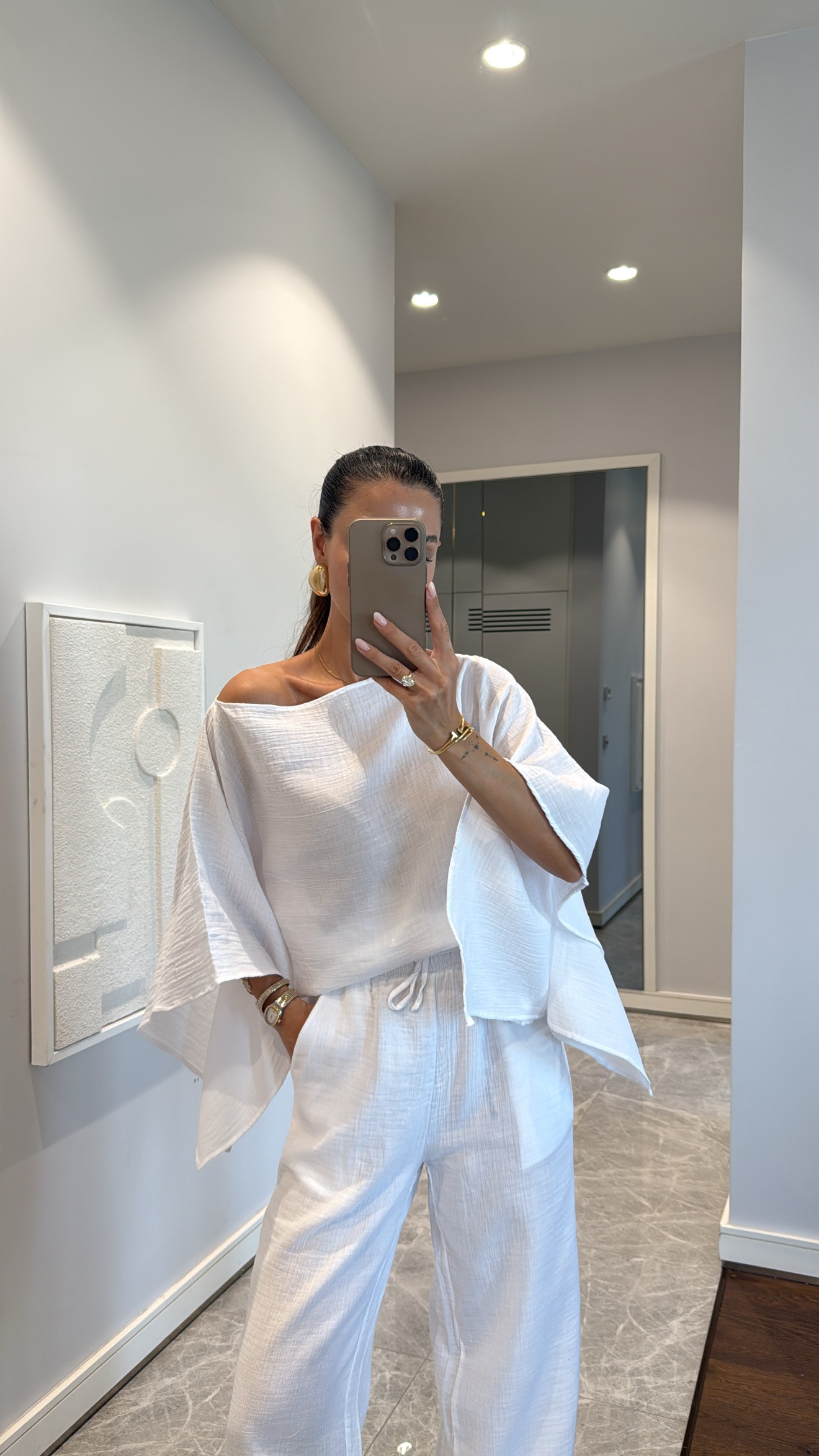 VALON KOL DETAYLI PANTOLON TAKIM
