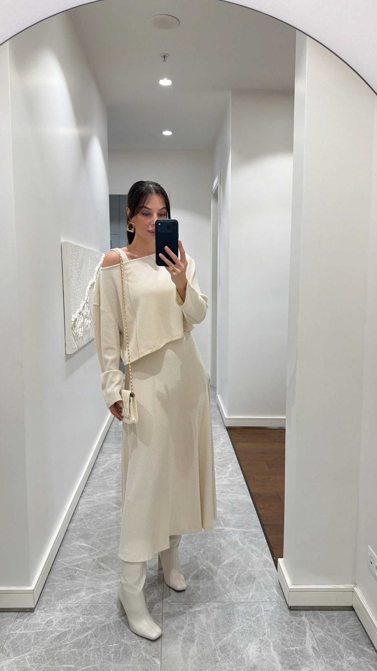 SELANİK KUMAŞ İKİLİ TAKIM - EKRU