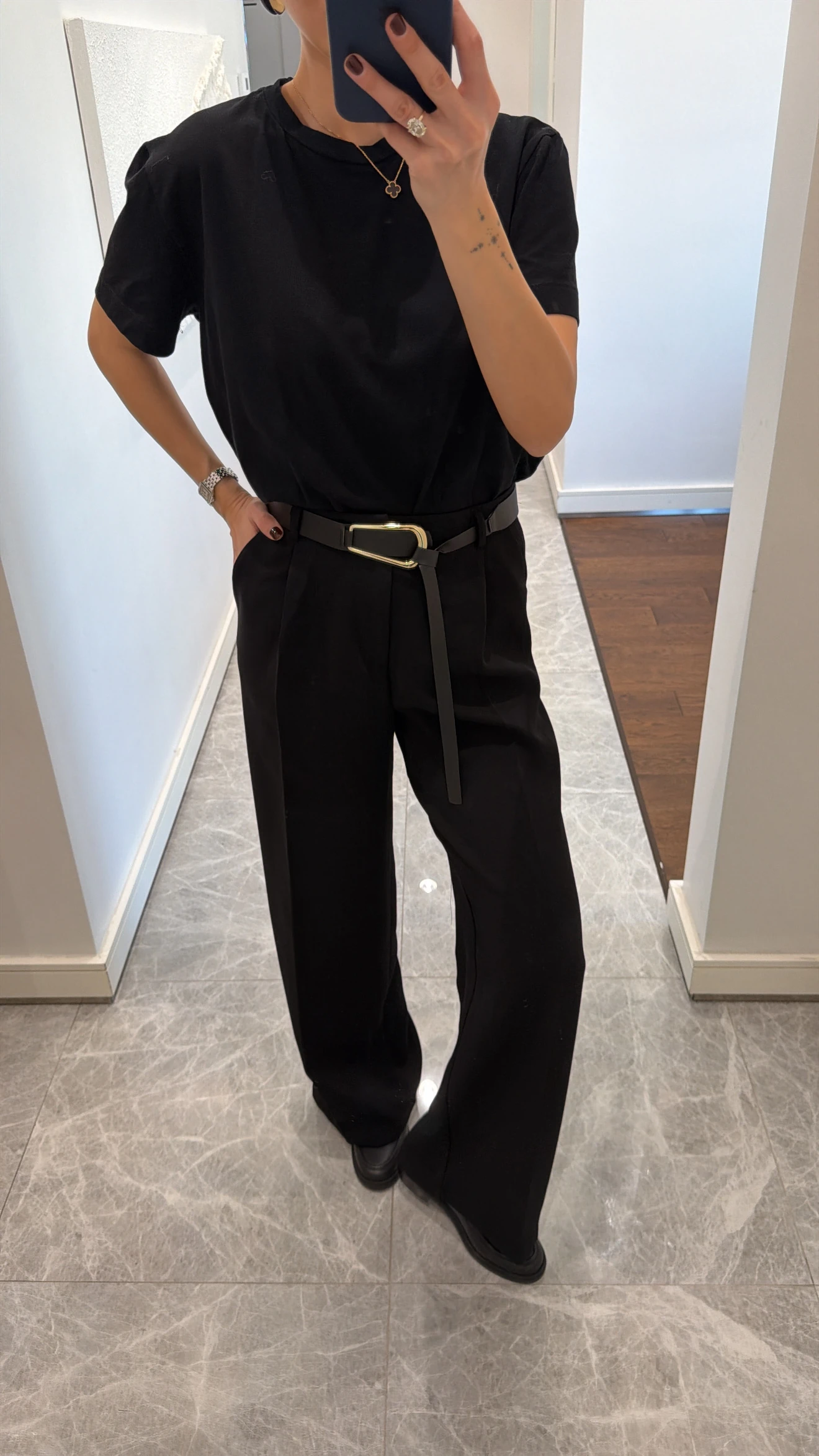 BOL PAÇA KEMERLİ PANTOLON 