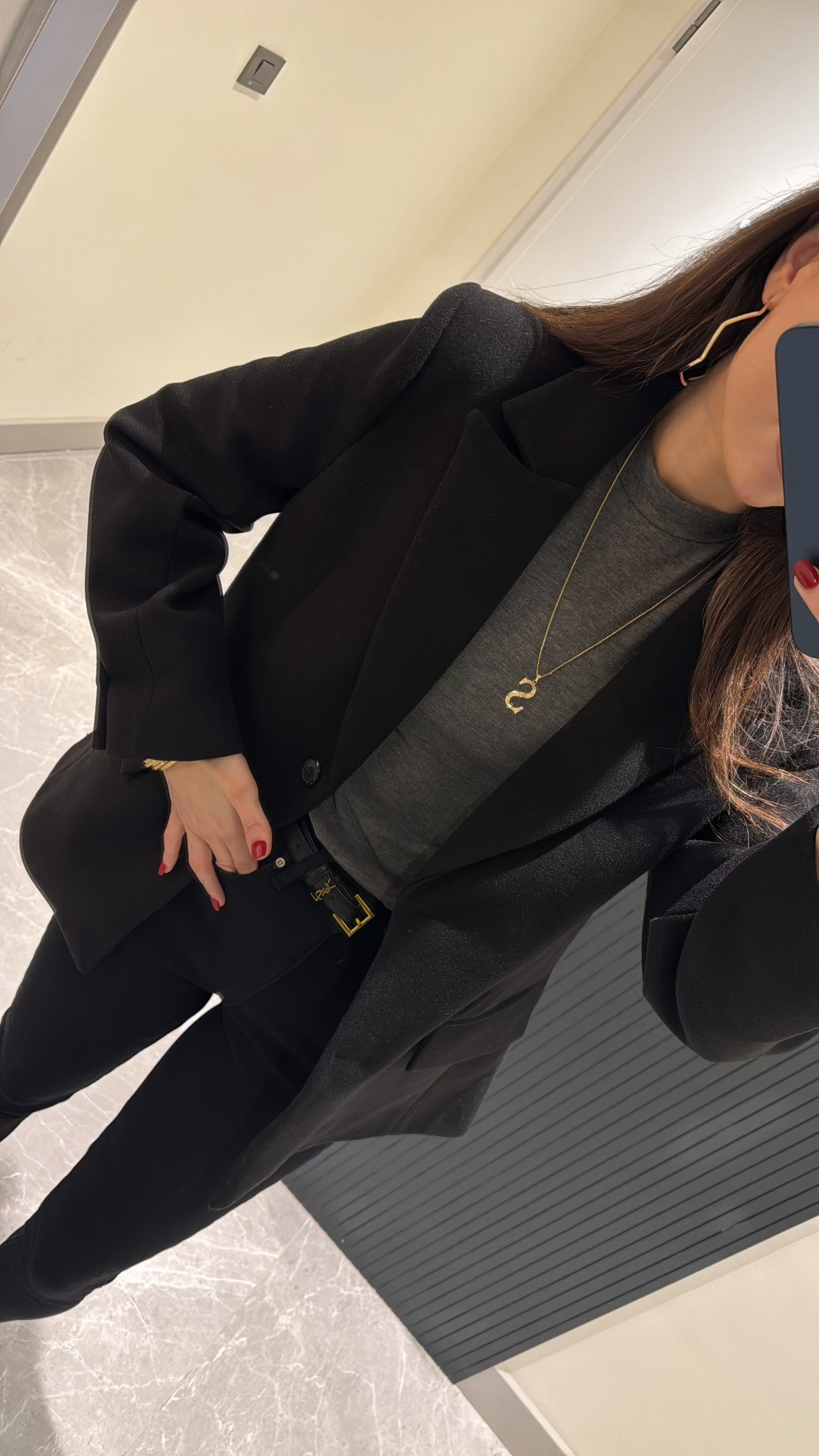 siyah  premium blazer ceket