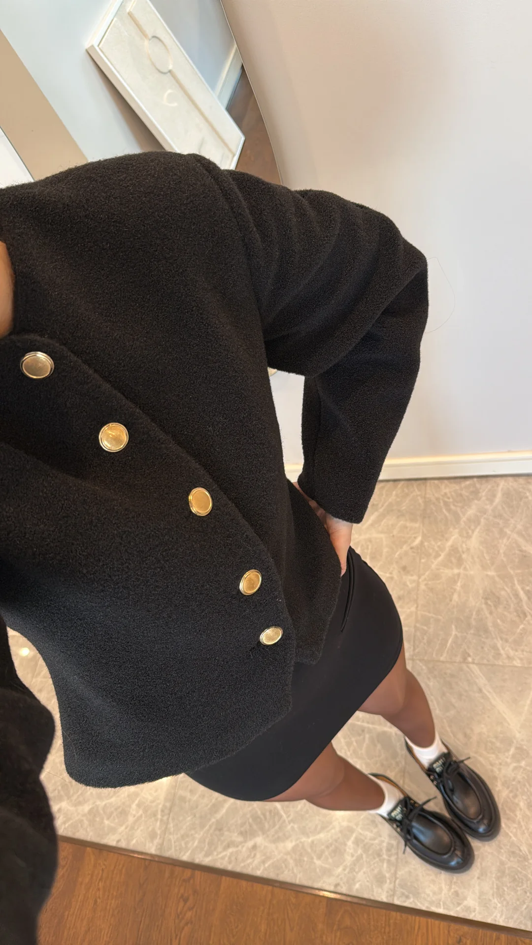 BELDEN OTURTMA KAŞE CEKET