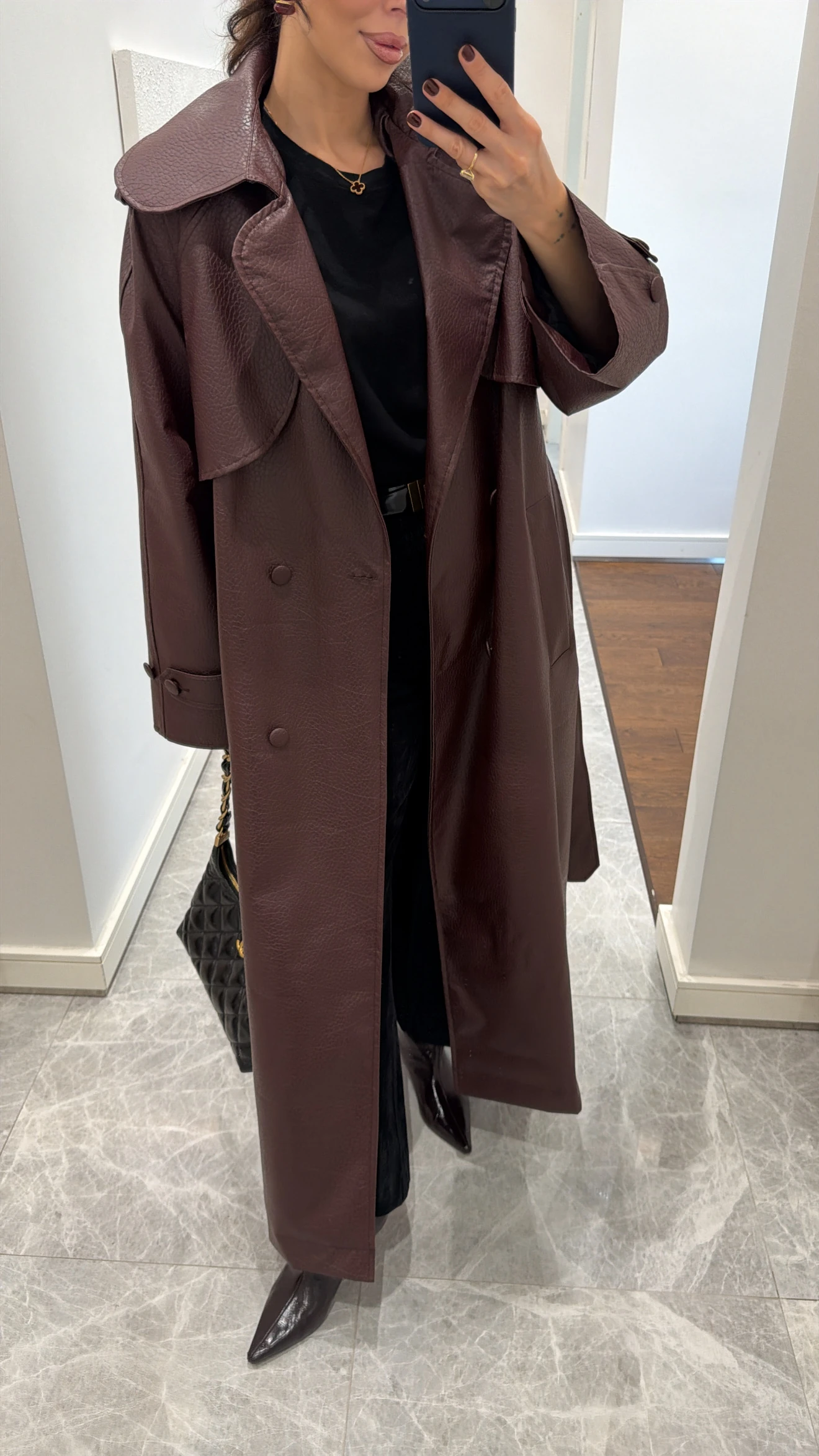 KROKODİL DOKULU VATKALI TRENÇKOT