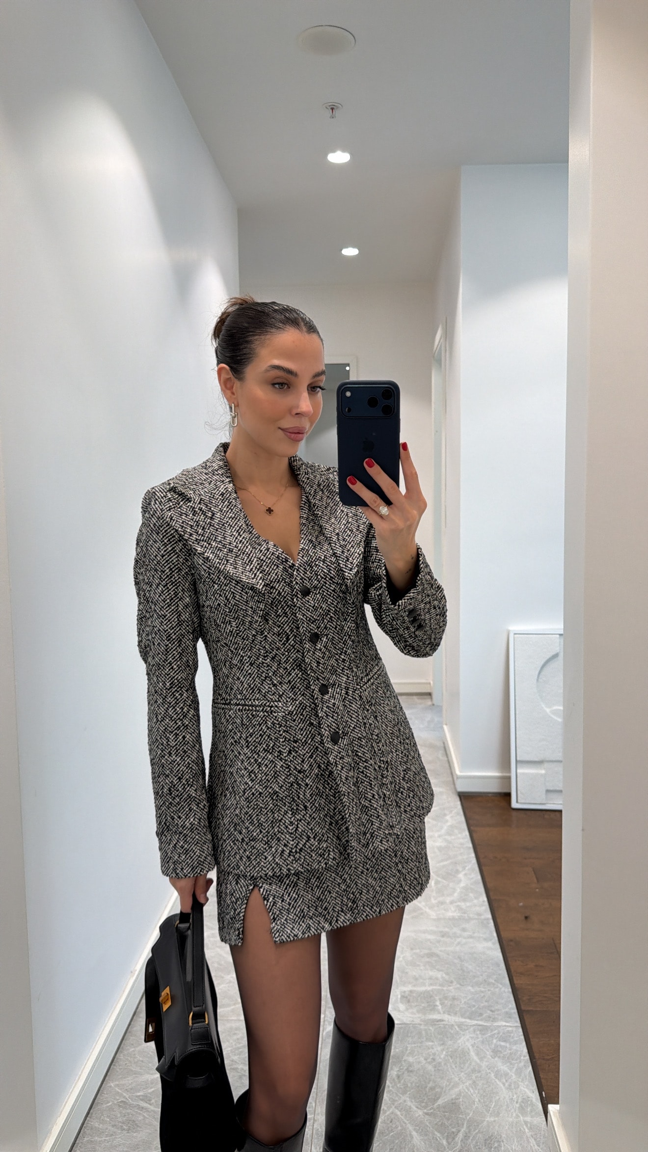 OTURTMALI BLAZER CEKET TAKIM