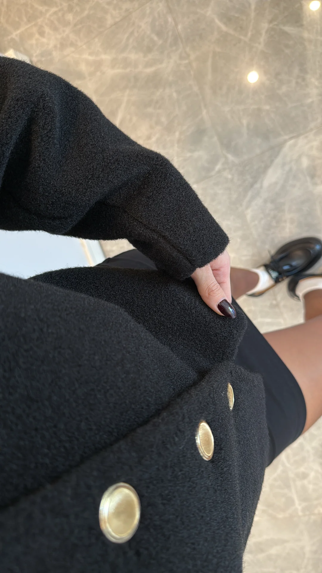 BELDEN OTURTMA KAŞE CEKET