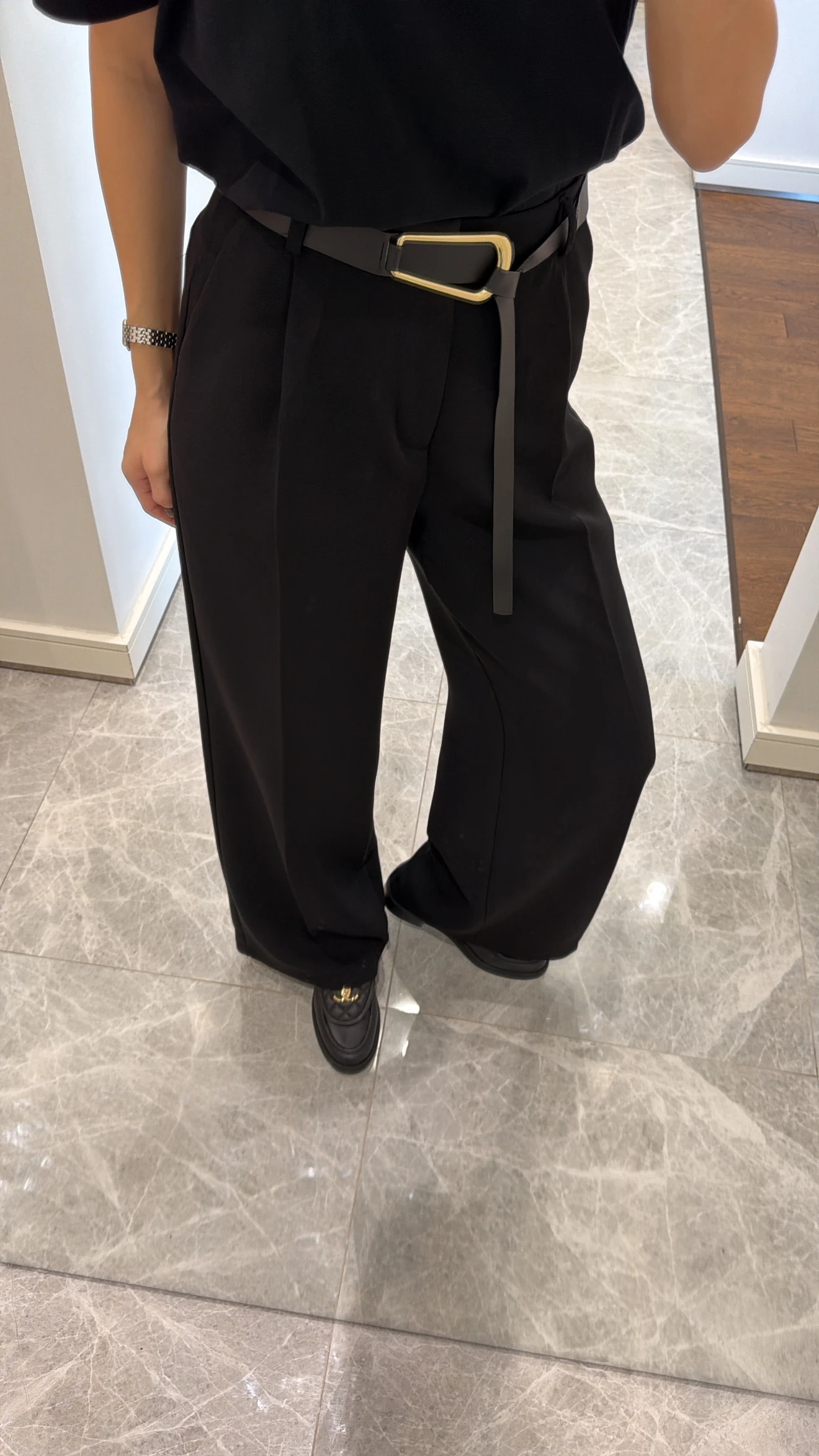 BOL PAÇA KEMERLİ PANTOLON 