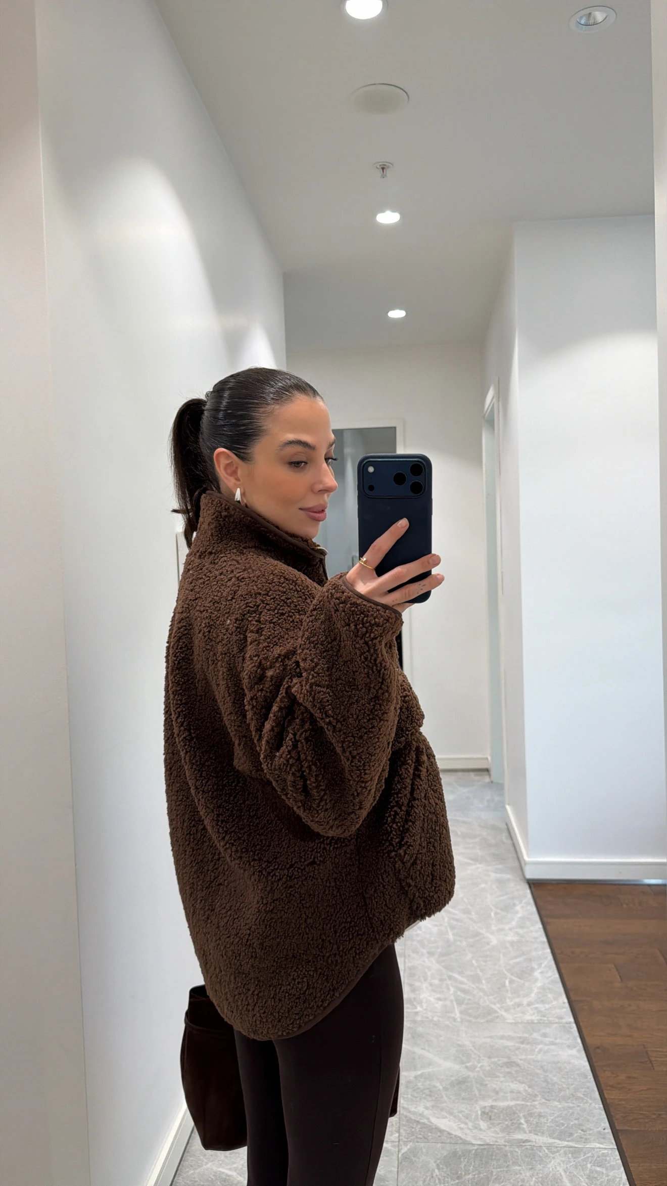 KANGURU CEPLİ TEDDY SWEAT