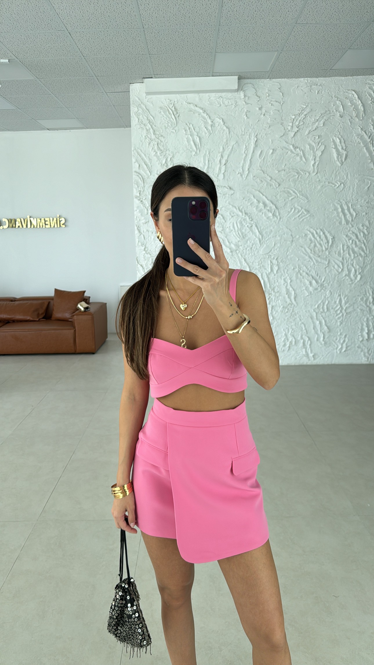 pembe etek takım