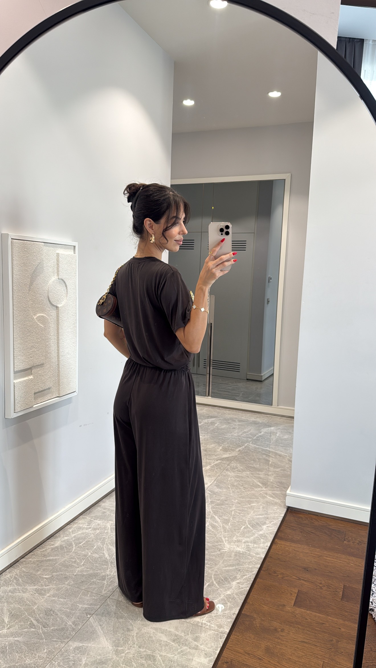 GOLD DETAYLI TİŞÖRT PANTOLON TAKIM